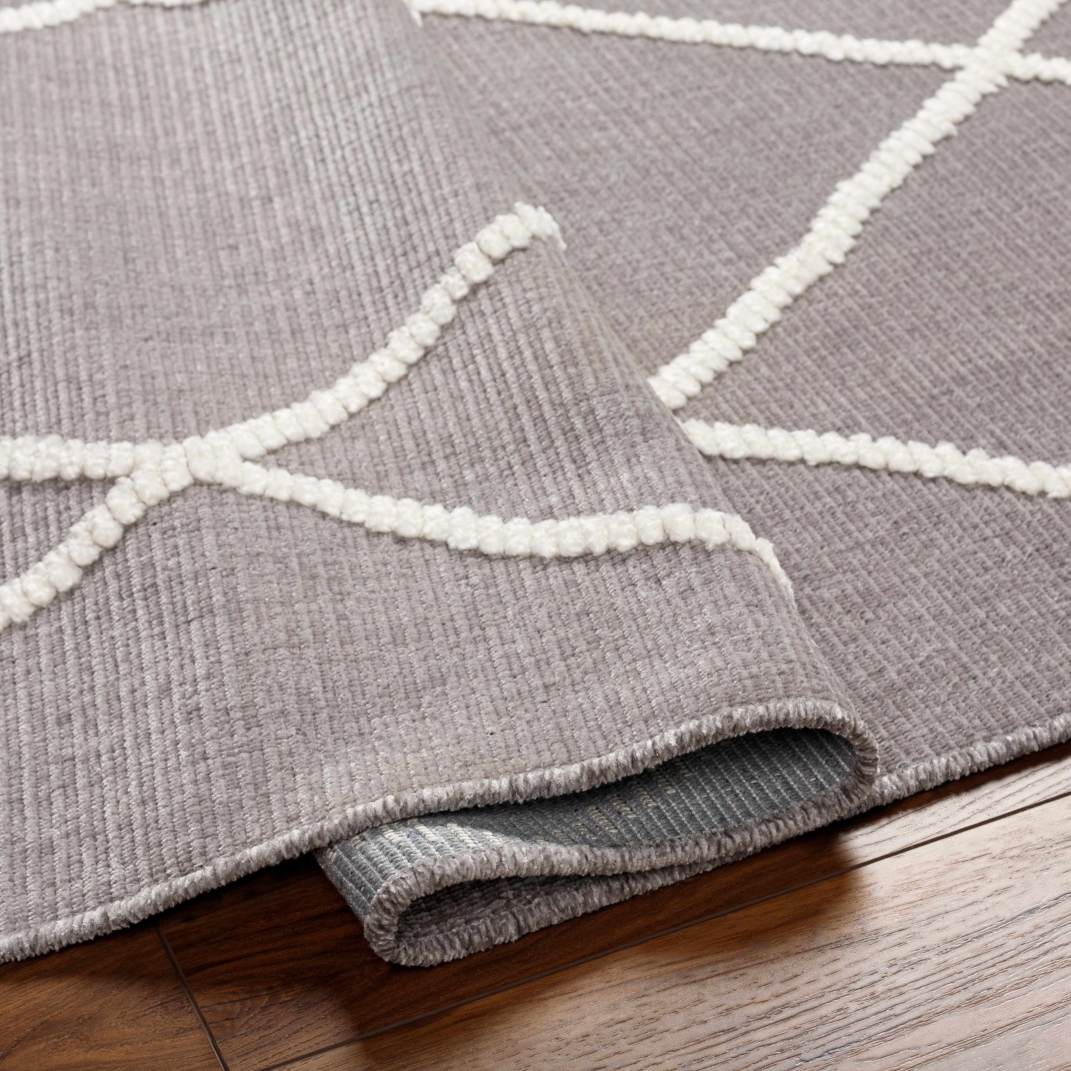 Amani Gray Washable Area Rug - Decor Addict, LLC