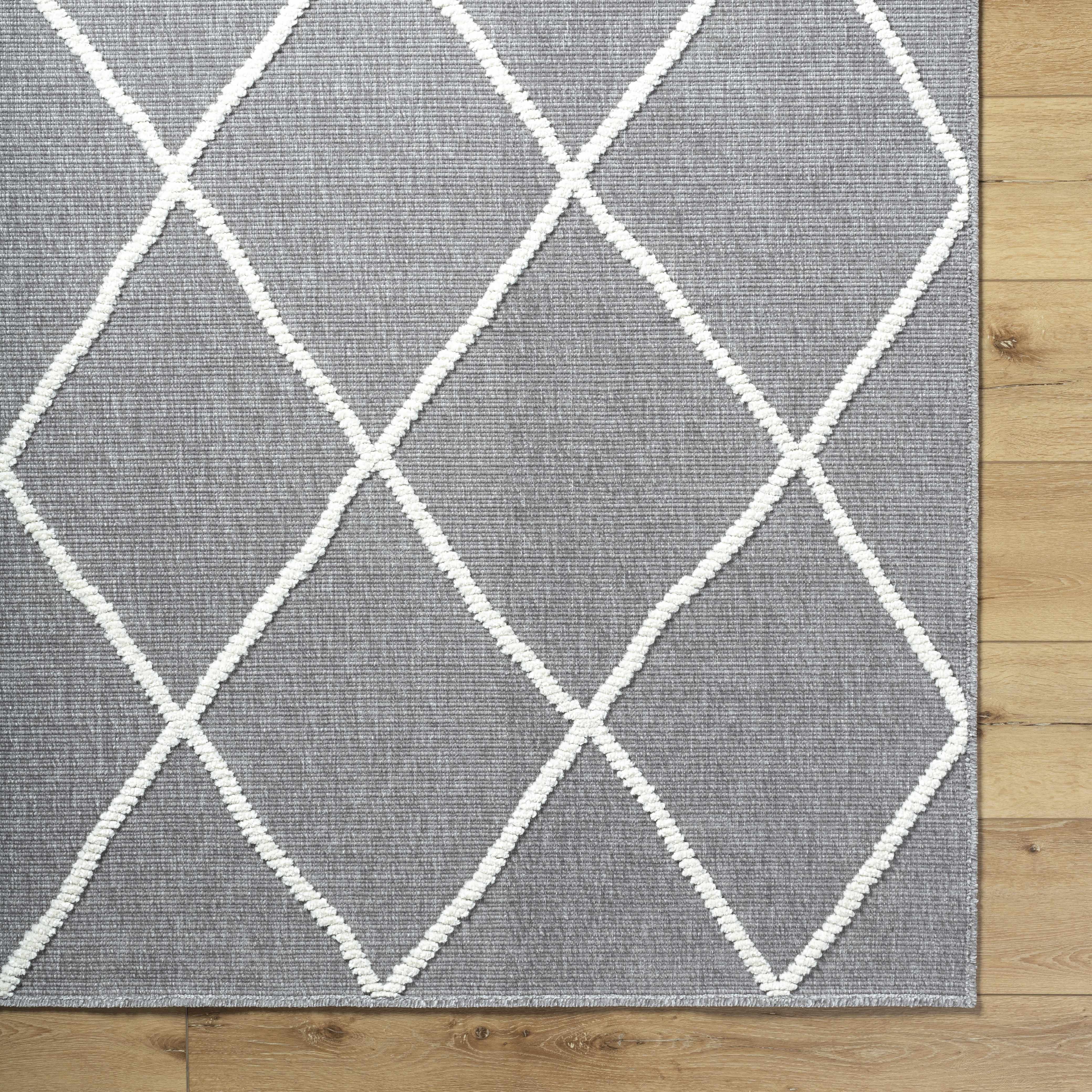 Amani Gray Washable Area Rug - Decor Addict, LLC