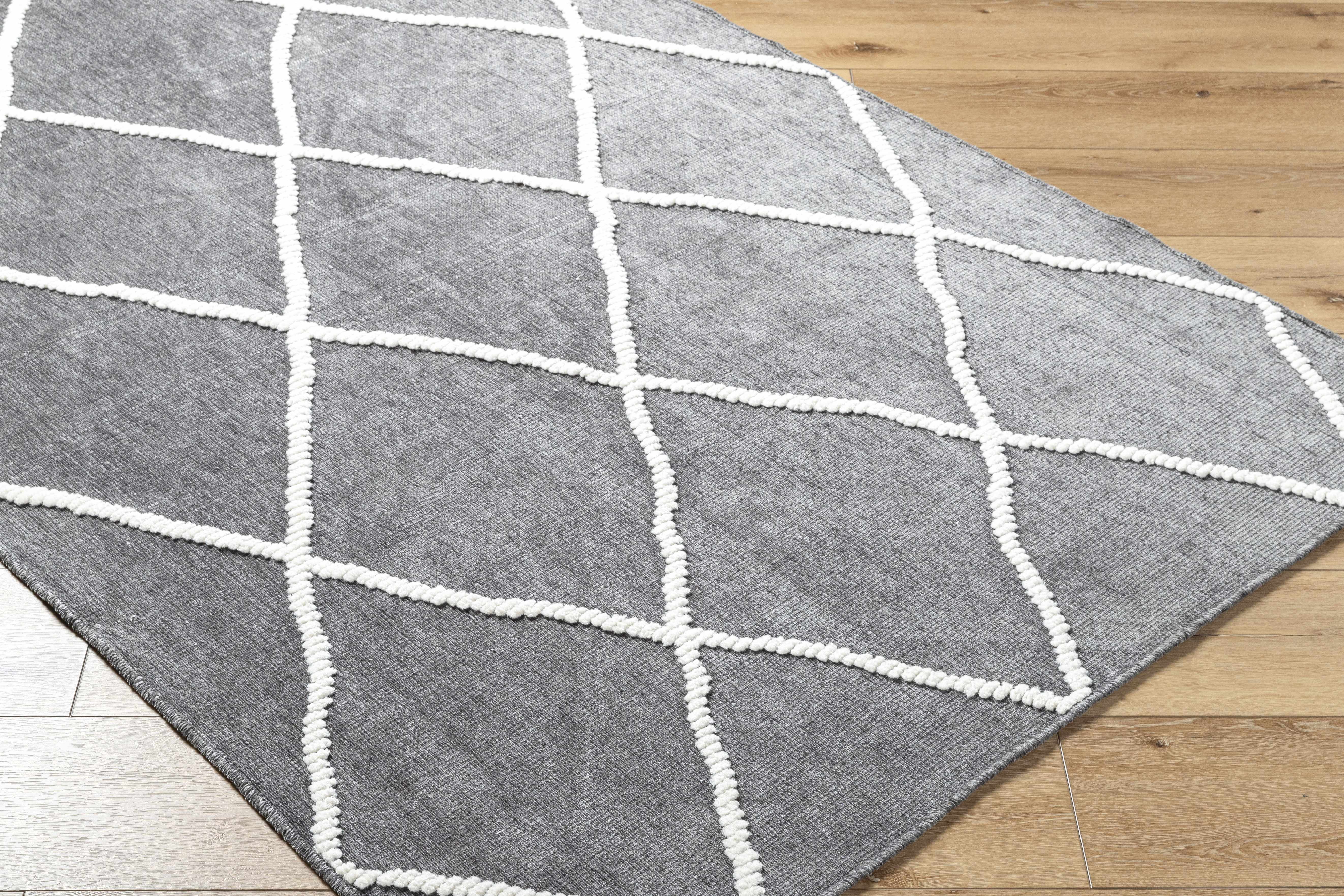 Amani Gray Washable Area Rug - Decor Addict, LLC