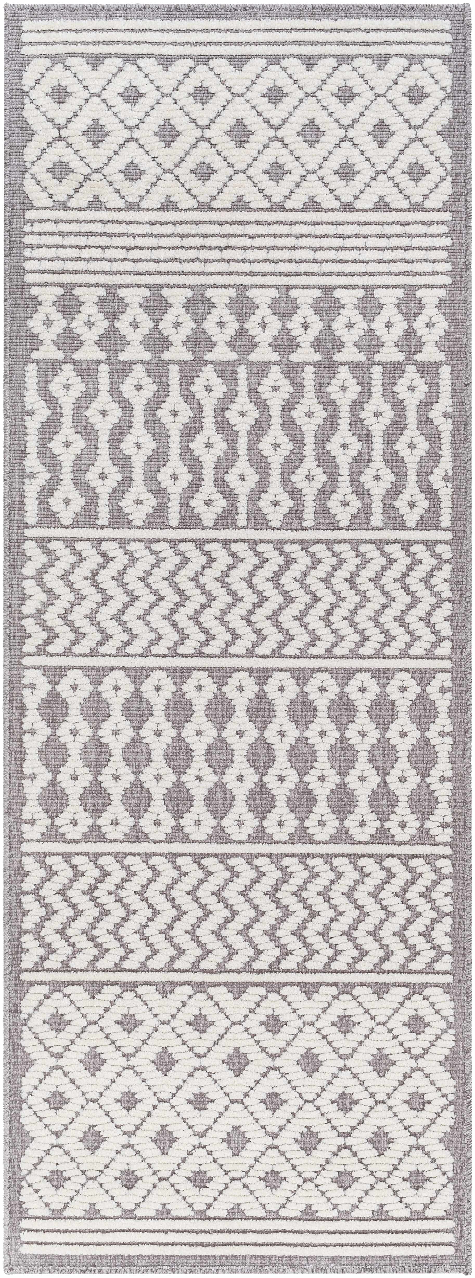 Drago Gray Washable Area Rug - Decor Addict, LLC