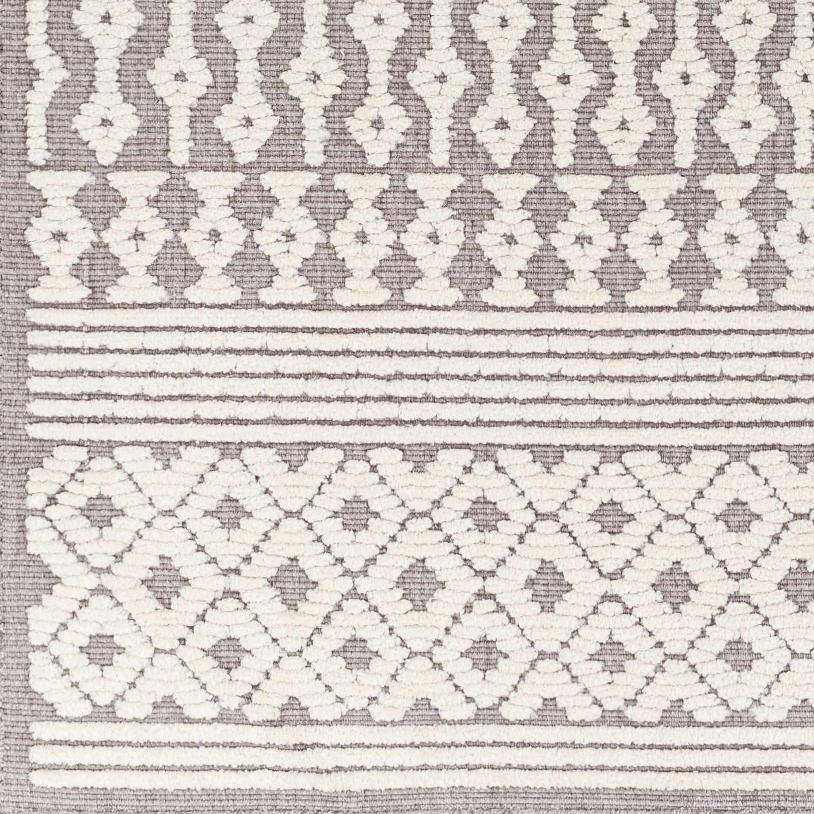 Drago Gray Washable Area Rug - Decor Addict, LLC