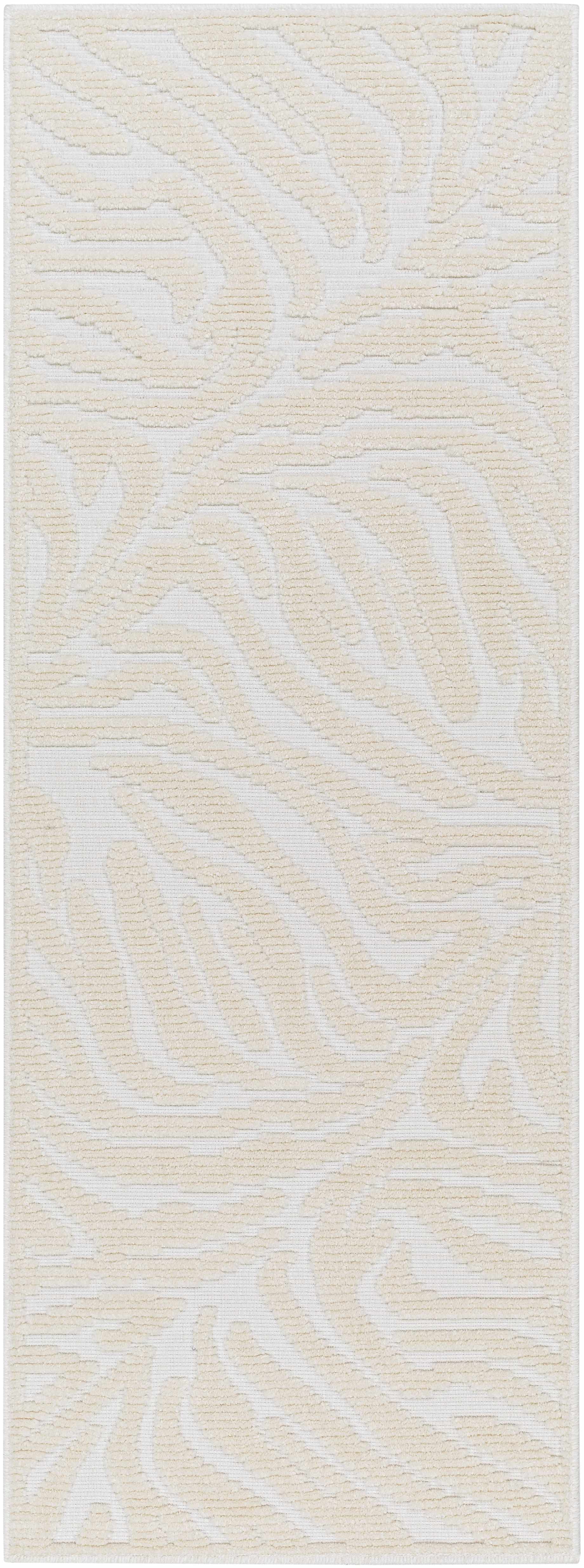 Keto Cream Zebra Print Washable Area Rug - Decor Addict, LLC