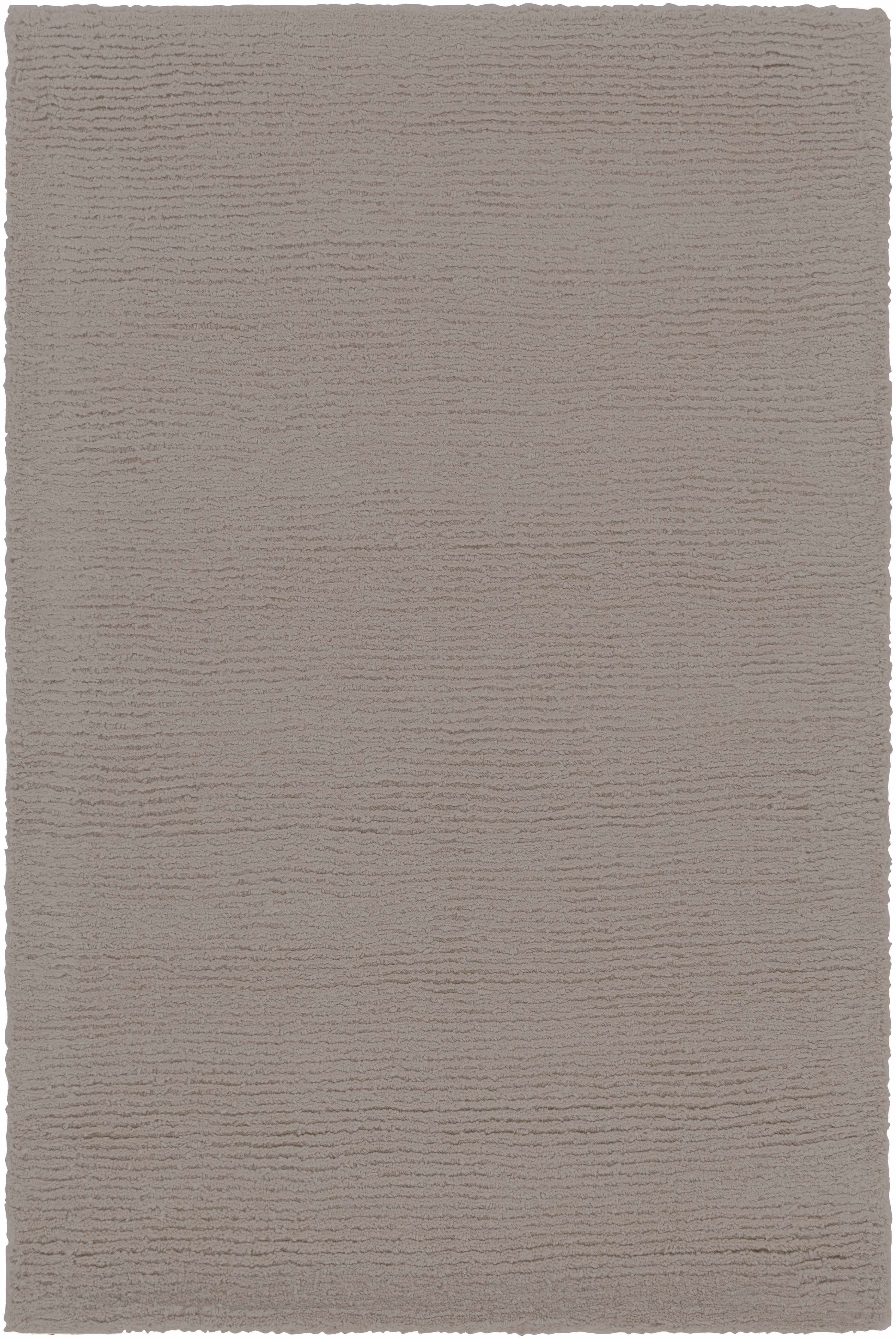 Brockton Solid Wool Gray Area Rug - Decor Addict, LLC