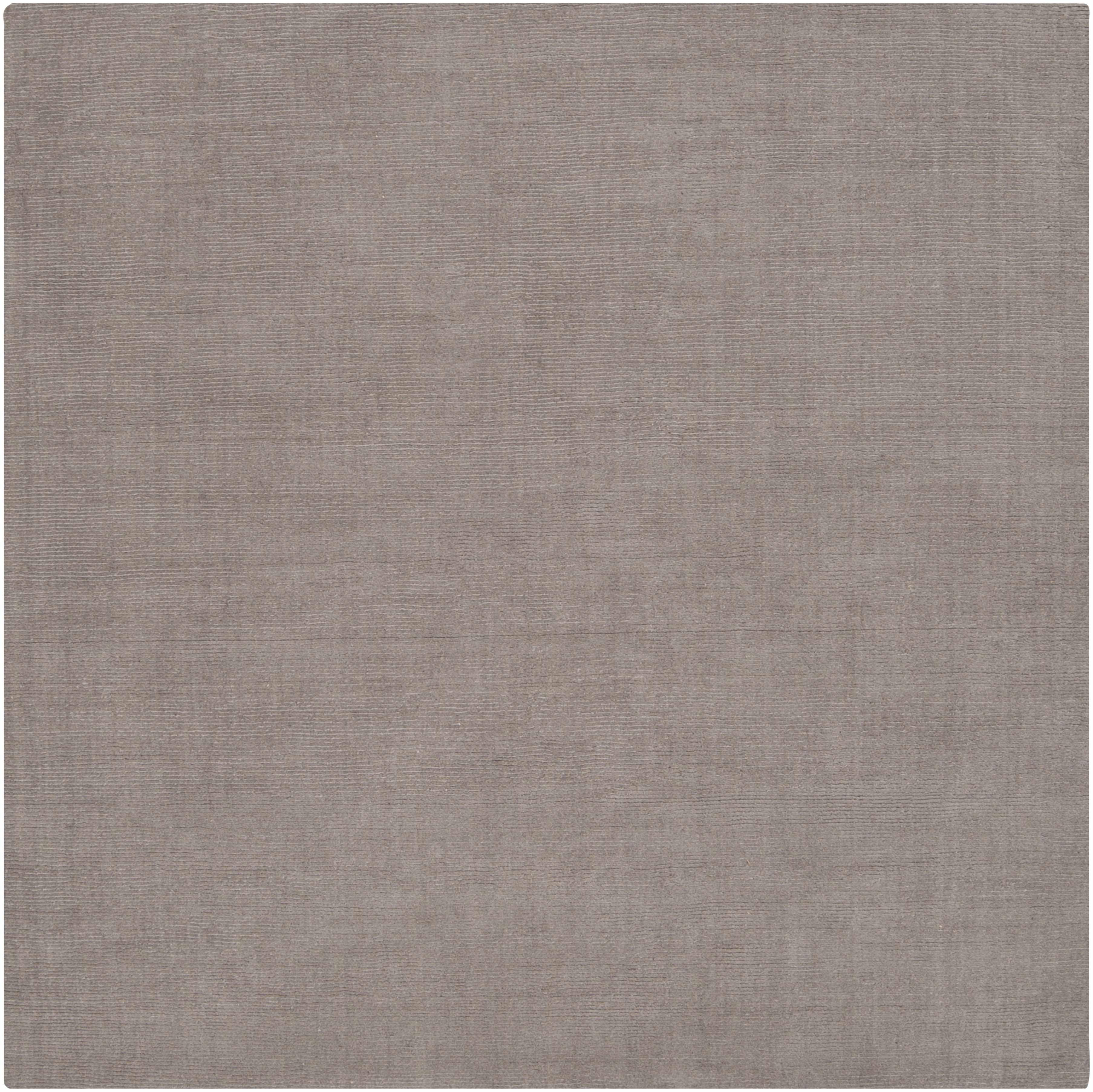 Brockton Solid Wool Gray Area Rug - Decor Addict, LLC