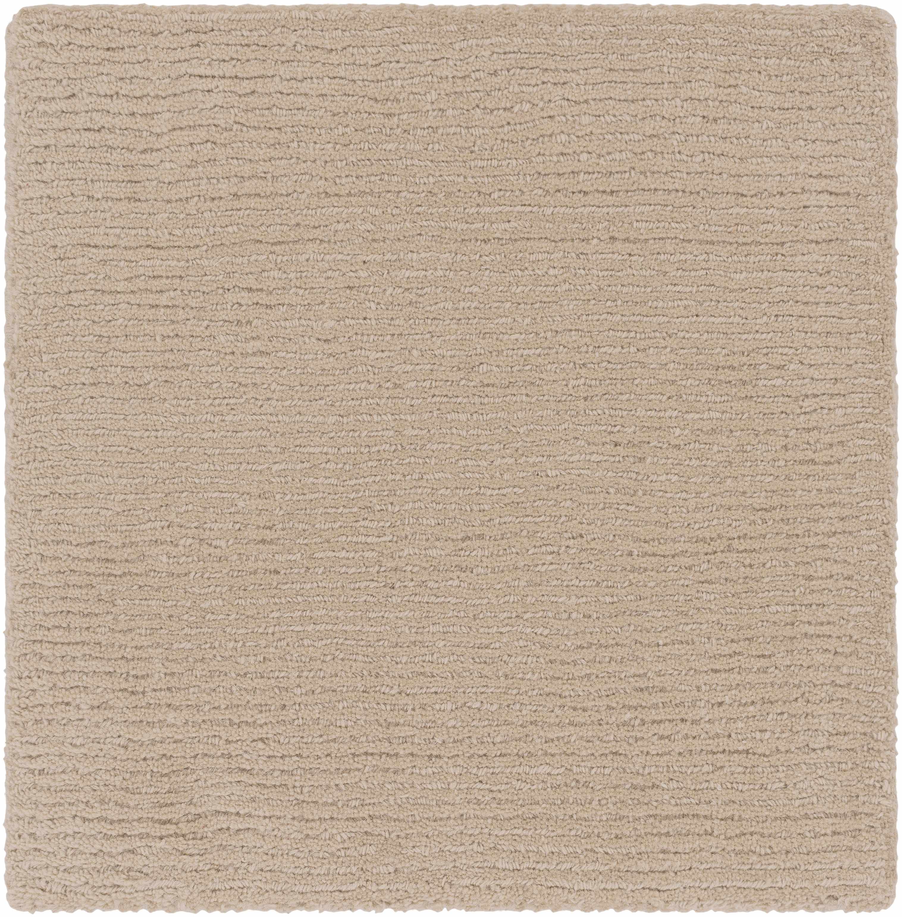 Brockton Solid Tan Wool Rug - Decor Addict, LLC