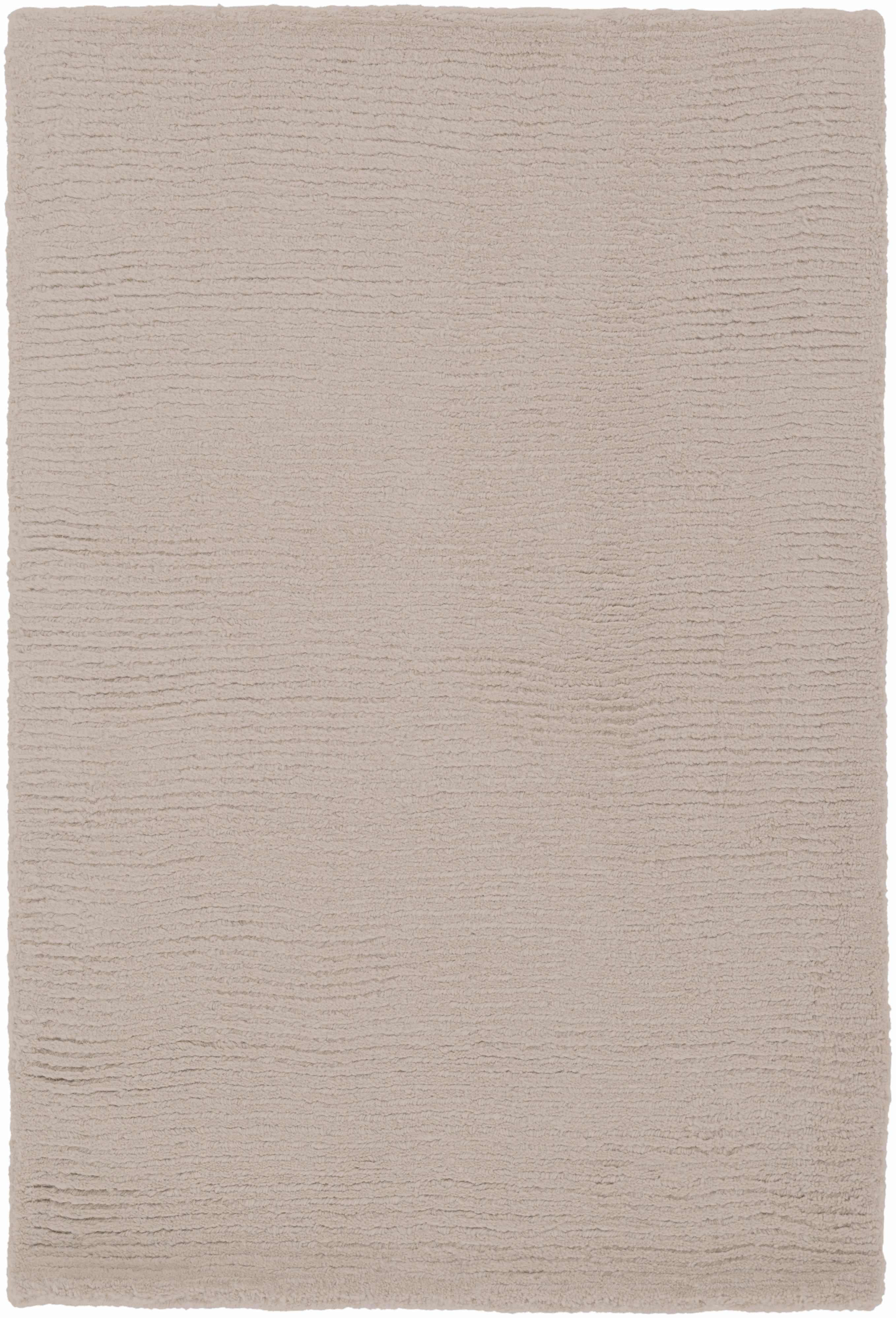 Brockton Solid Tan Wool Rug - Decor Addict, LLC