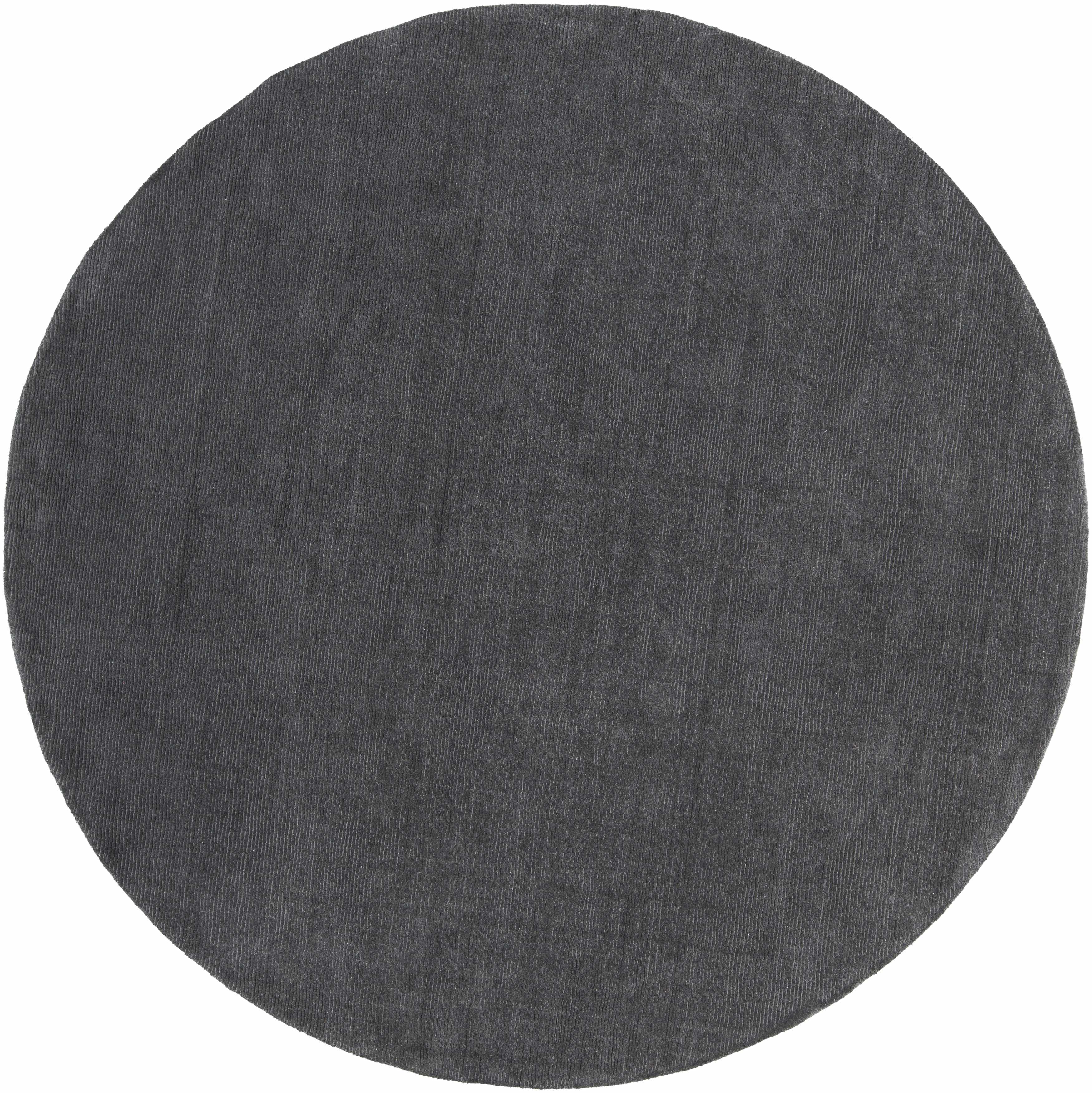 Brockton Solid Wool Charcoal Area Rug - Decor Addict, LLC