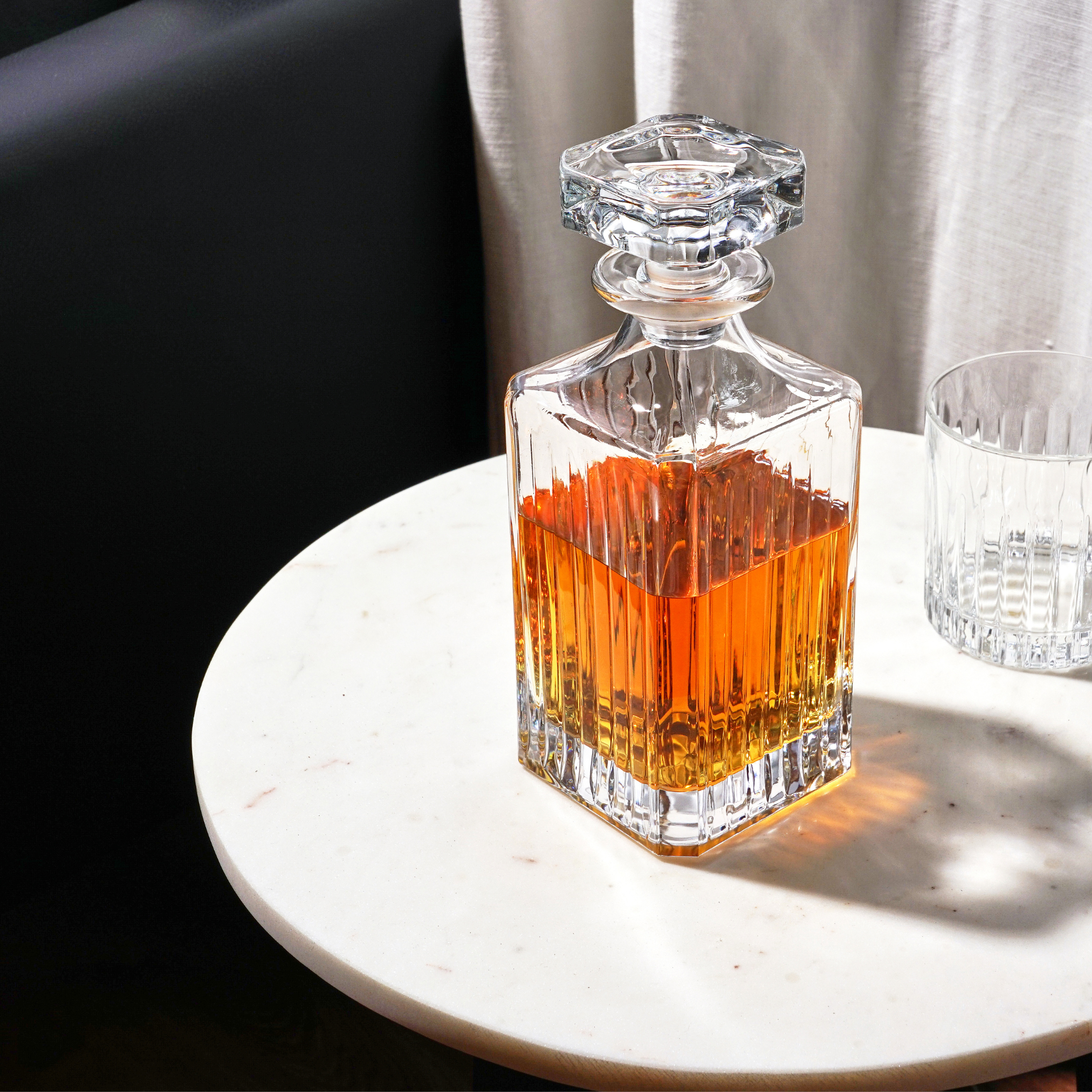 Reserve Milo Crystal Liquor Decanter - Decor Addict, LLC