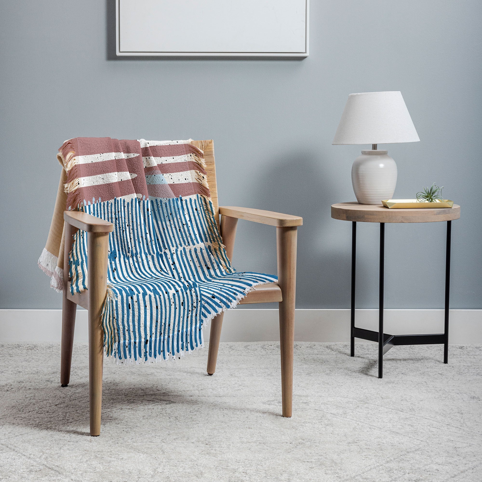 Shore Mood by Mirimo 50x60 throw blanket - Decor Addict, LLC