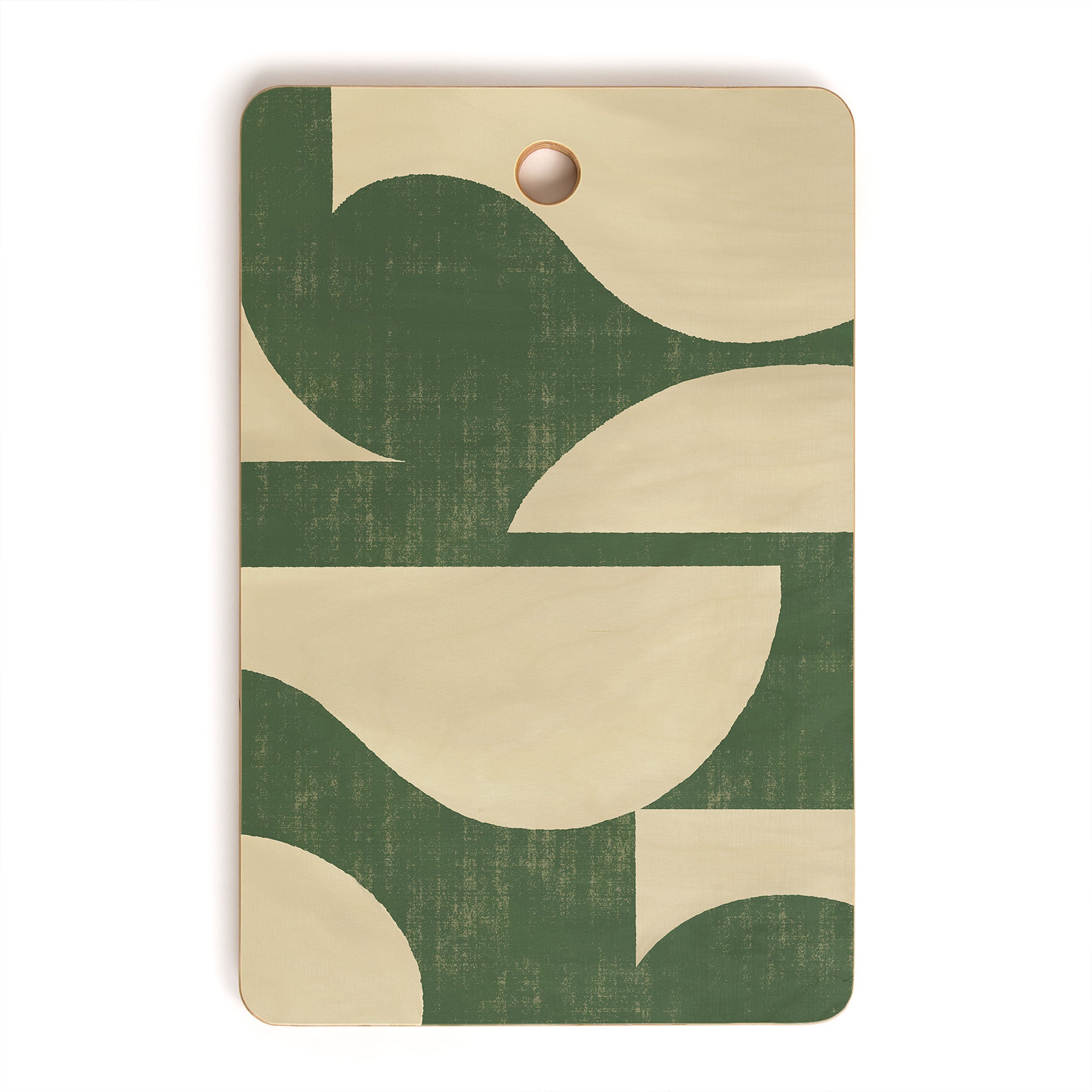moonlightprint abstract vase collage green cutting board - Decor Addict, LLC