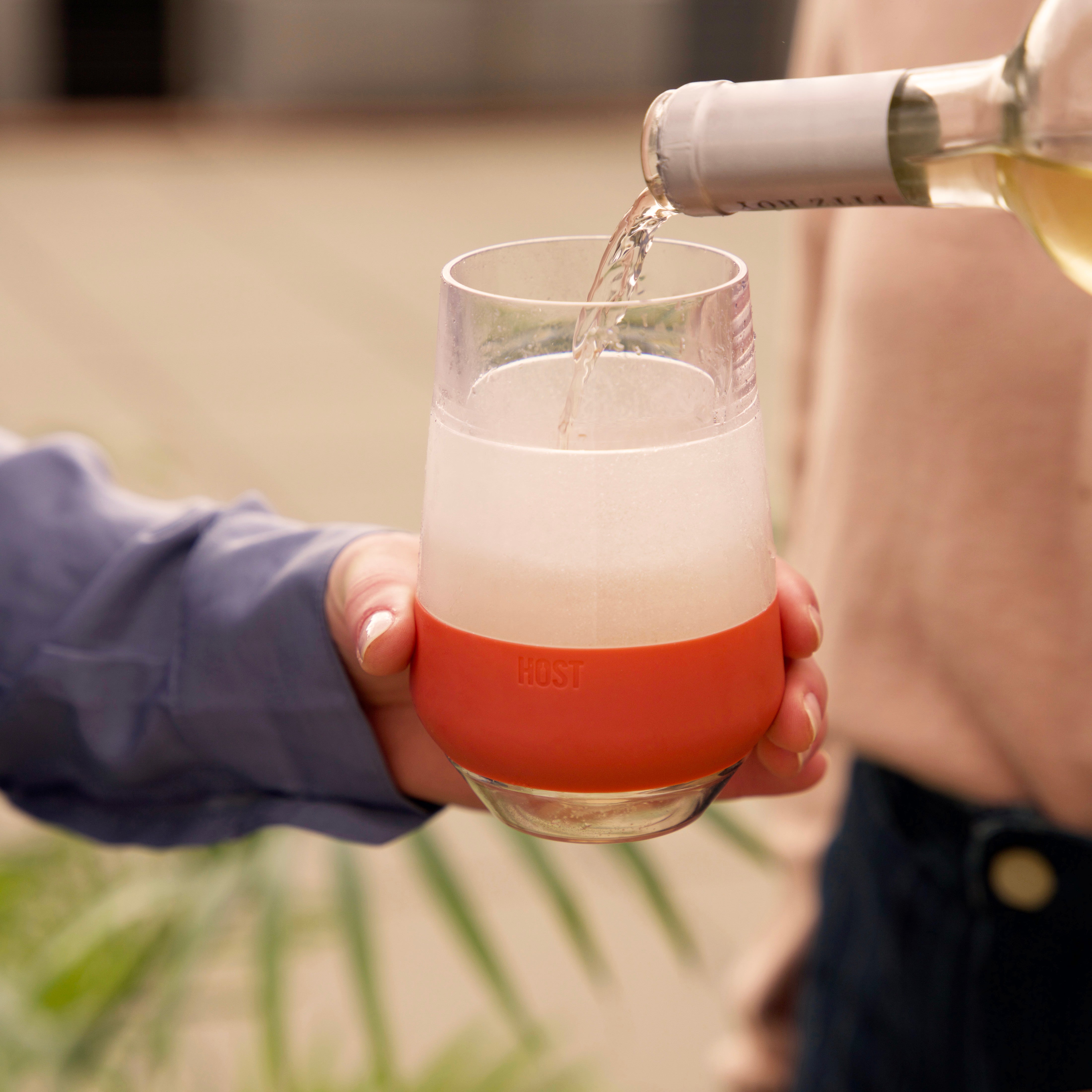 Wine FREEZE™ XL in Terra Cotta, Set of 2 - Decor Addict, LLC