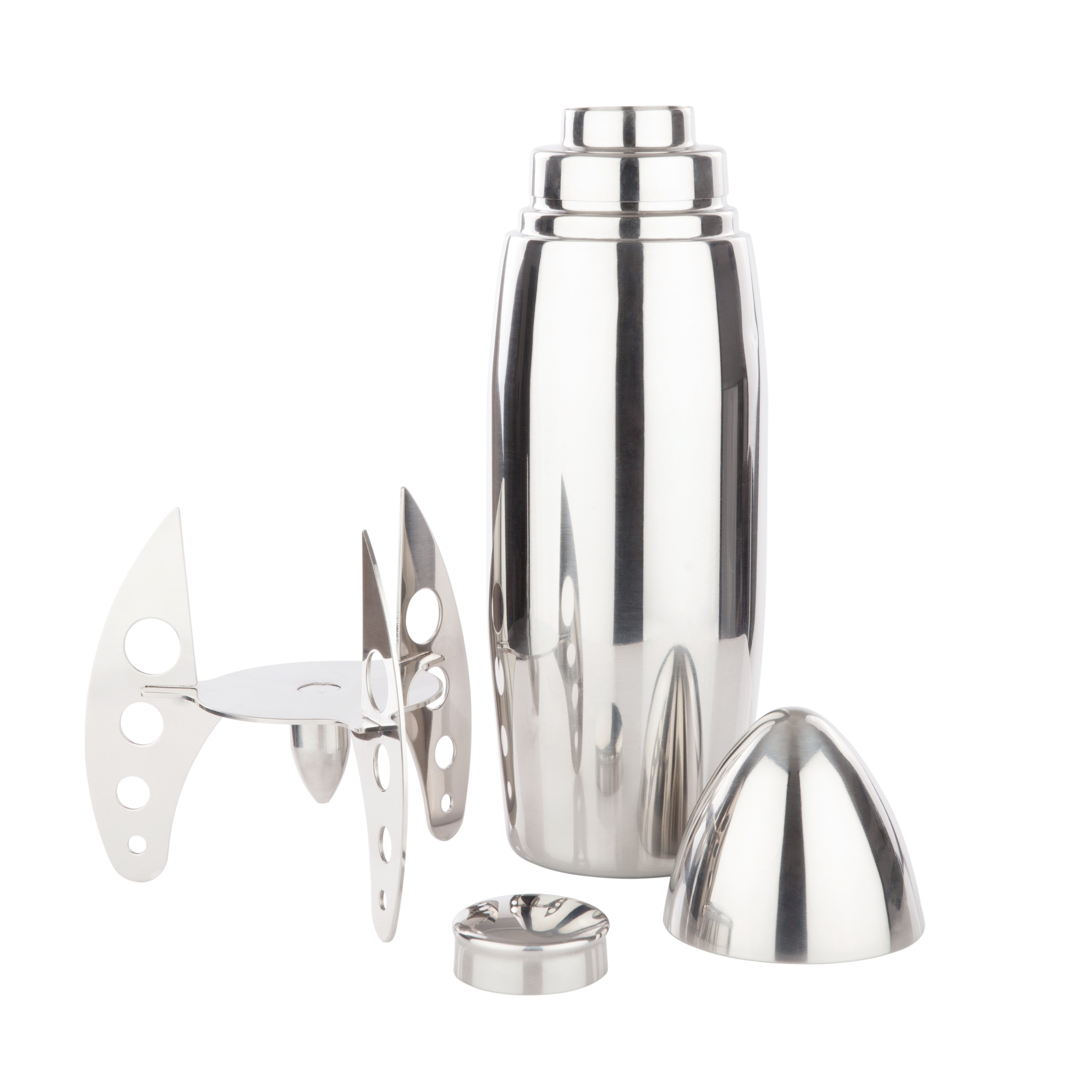 Irving Stainless Steel Rocket Cocktail Shaker - Decor Addict, LLC