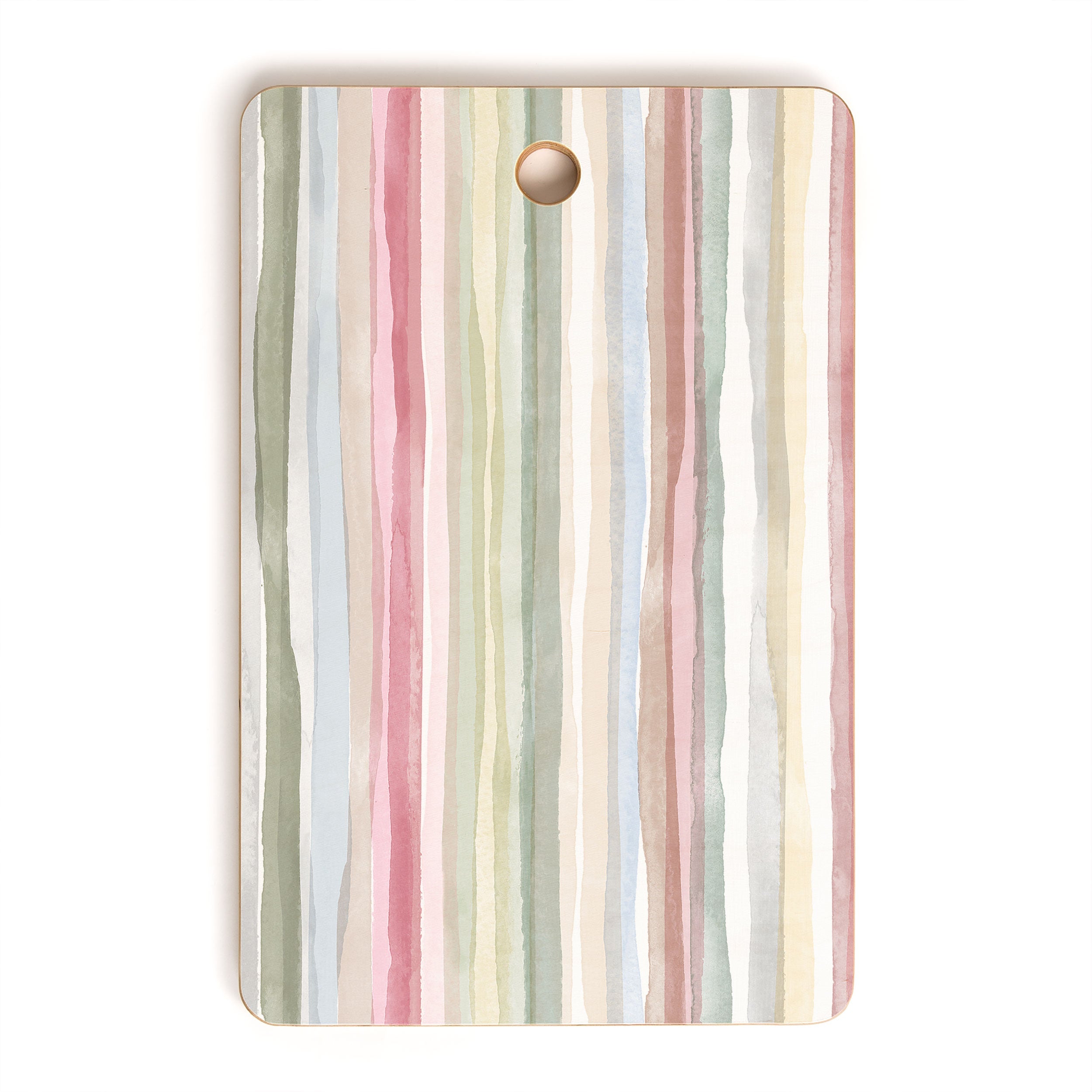 ninola design charming nostalgia handmade summer stripes cutting board - Decor Addict, LLC