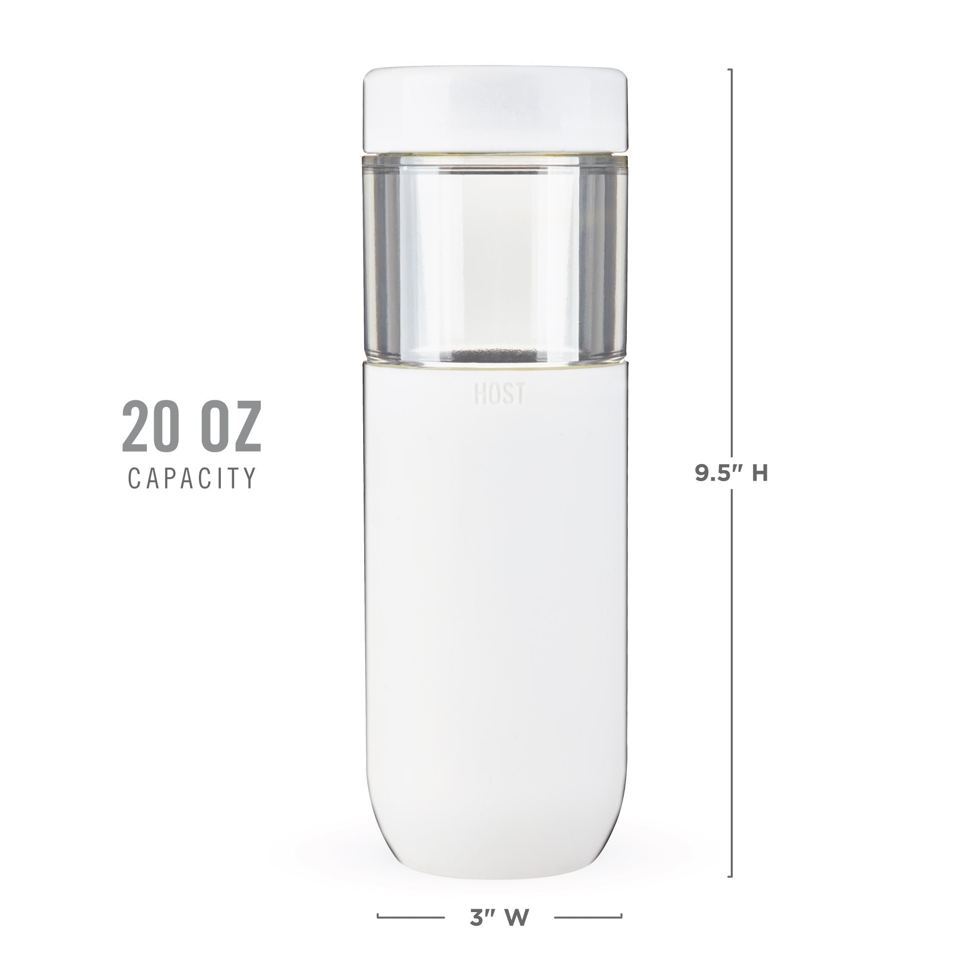 FREEZE™ Bottle in White - Decor Addict, LLC