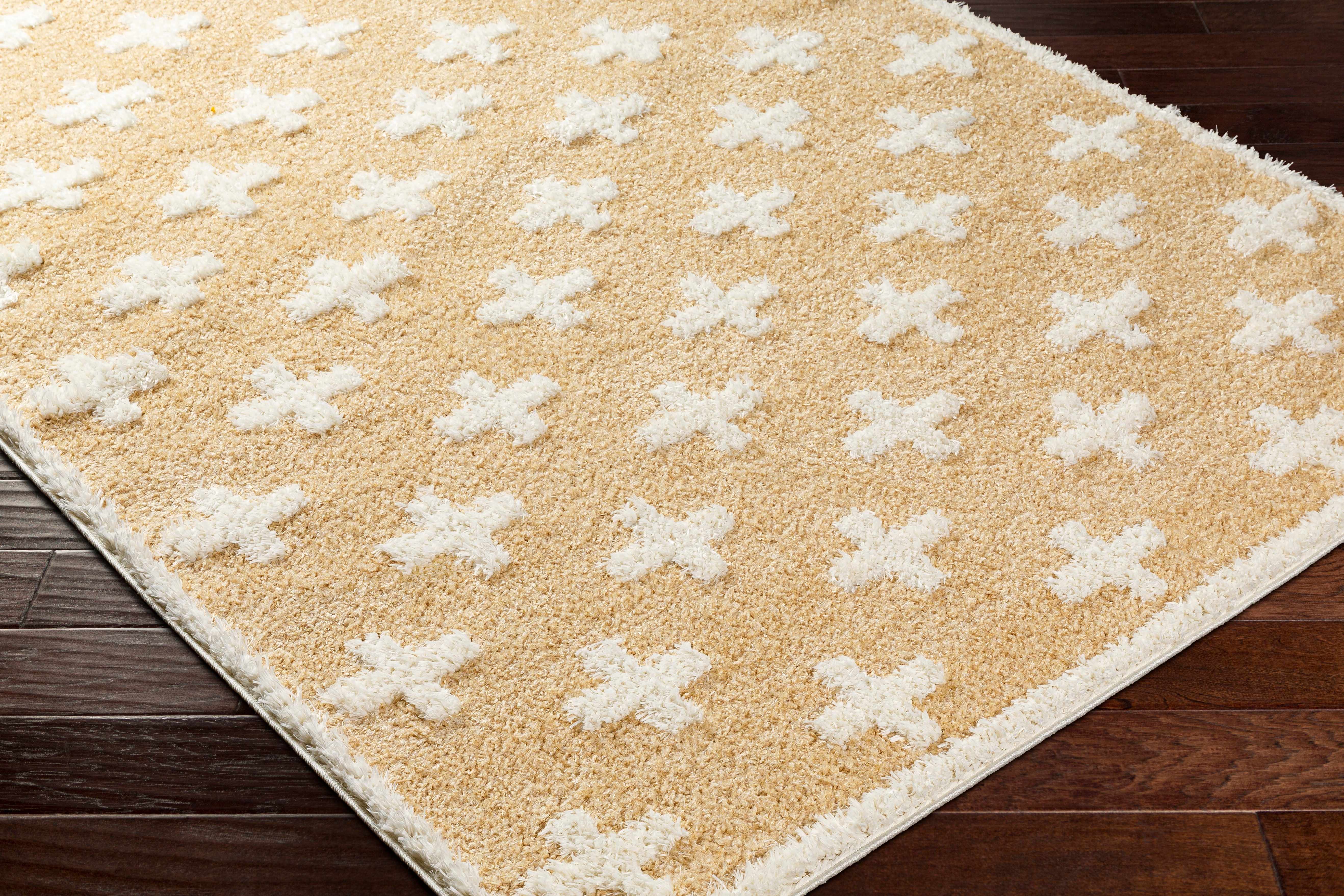 Satu Beige Area Rug - Decor Addict, LLC