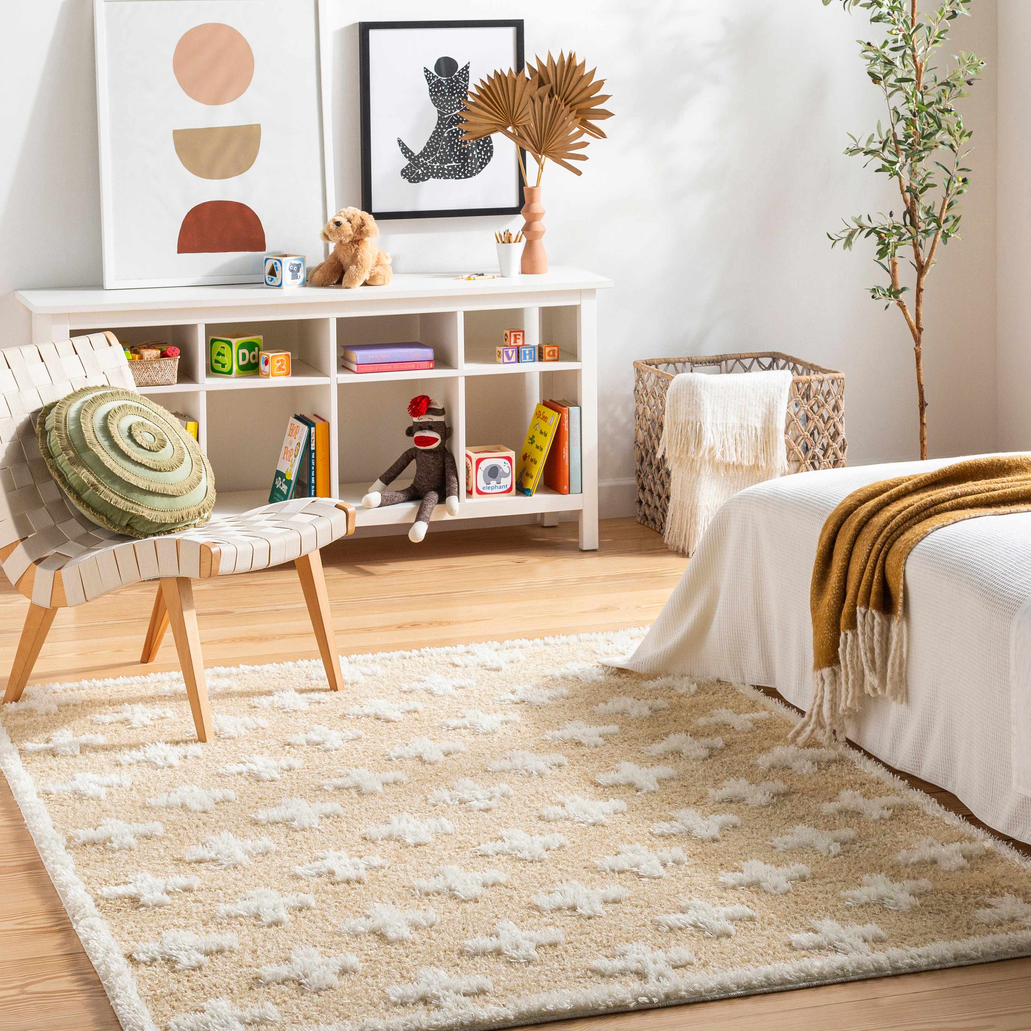 Satu Beige Area Rug - Decor Addict, LLC