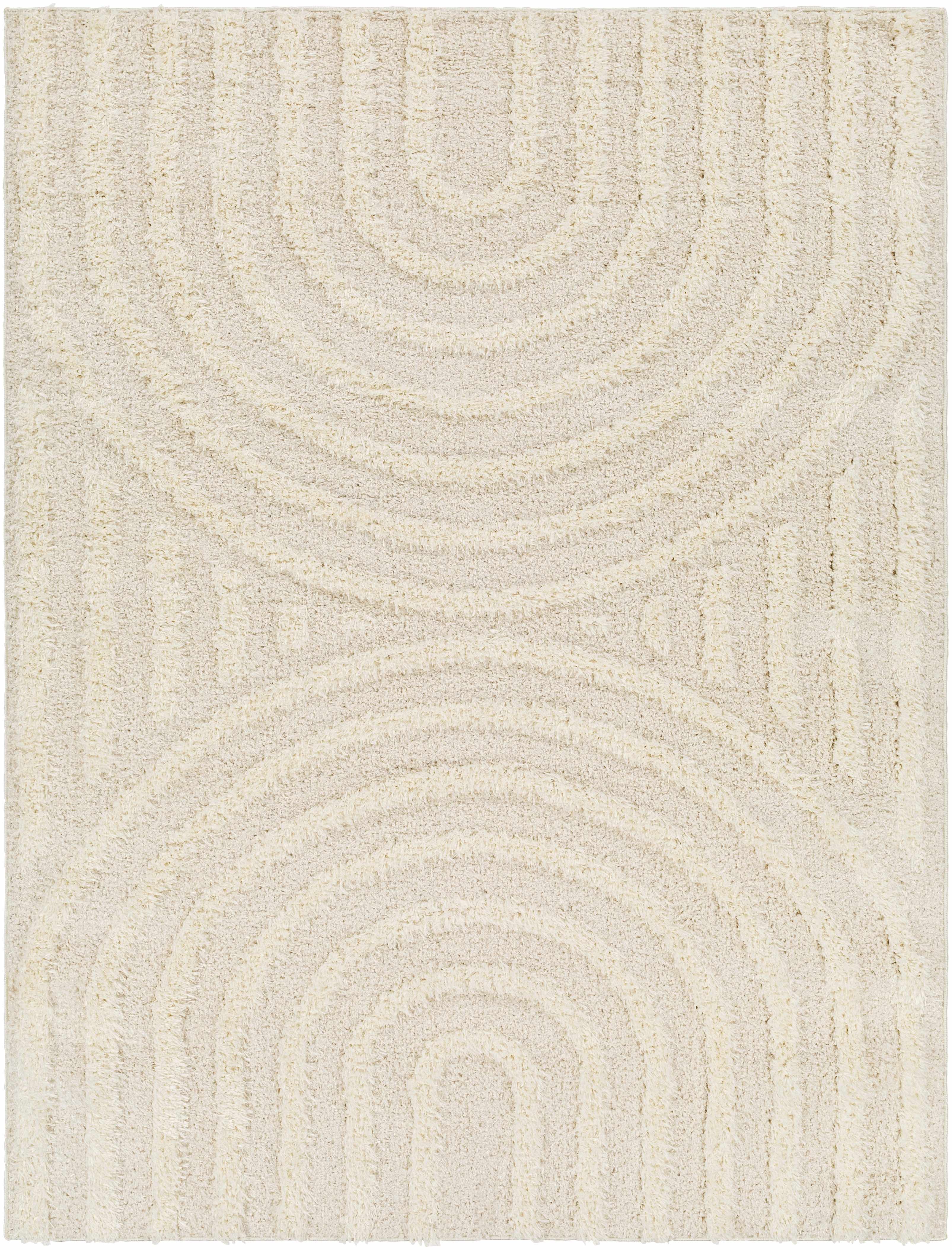Arnel Cream Area Rug - Decor Addict, LLC