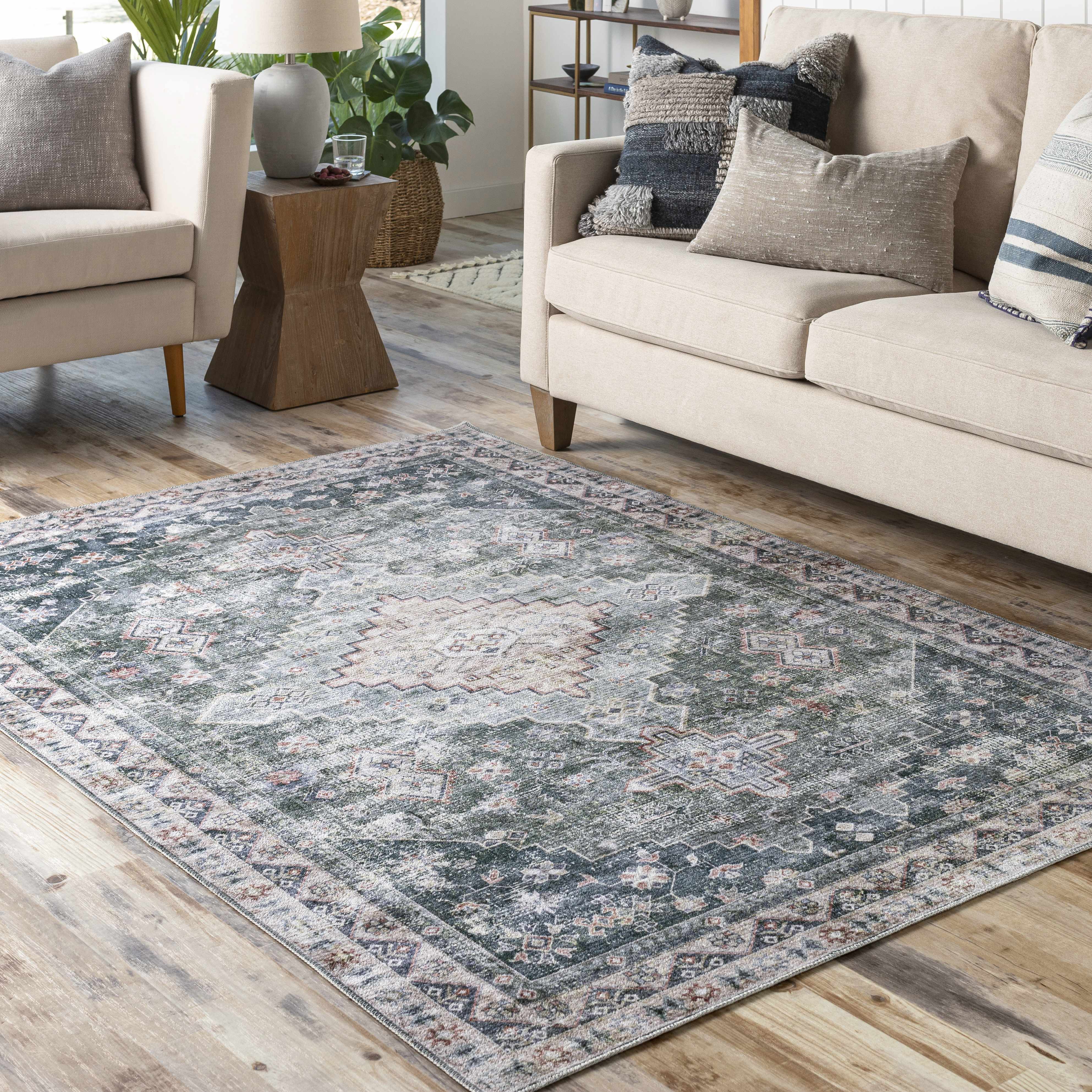 Blackstonedge Washable Area Rug - Decor Addict, LLC