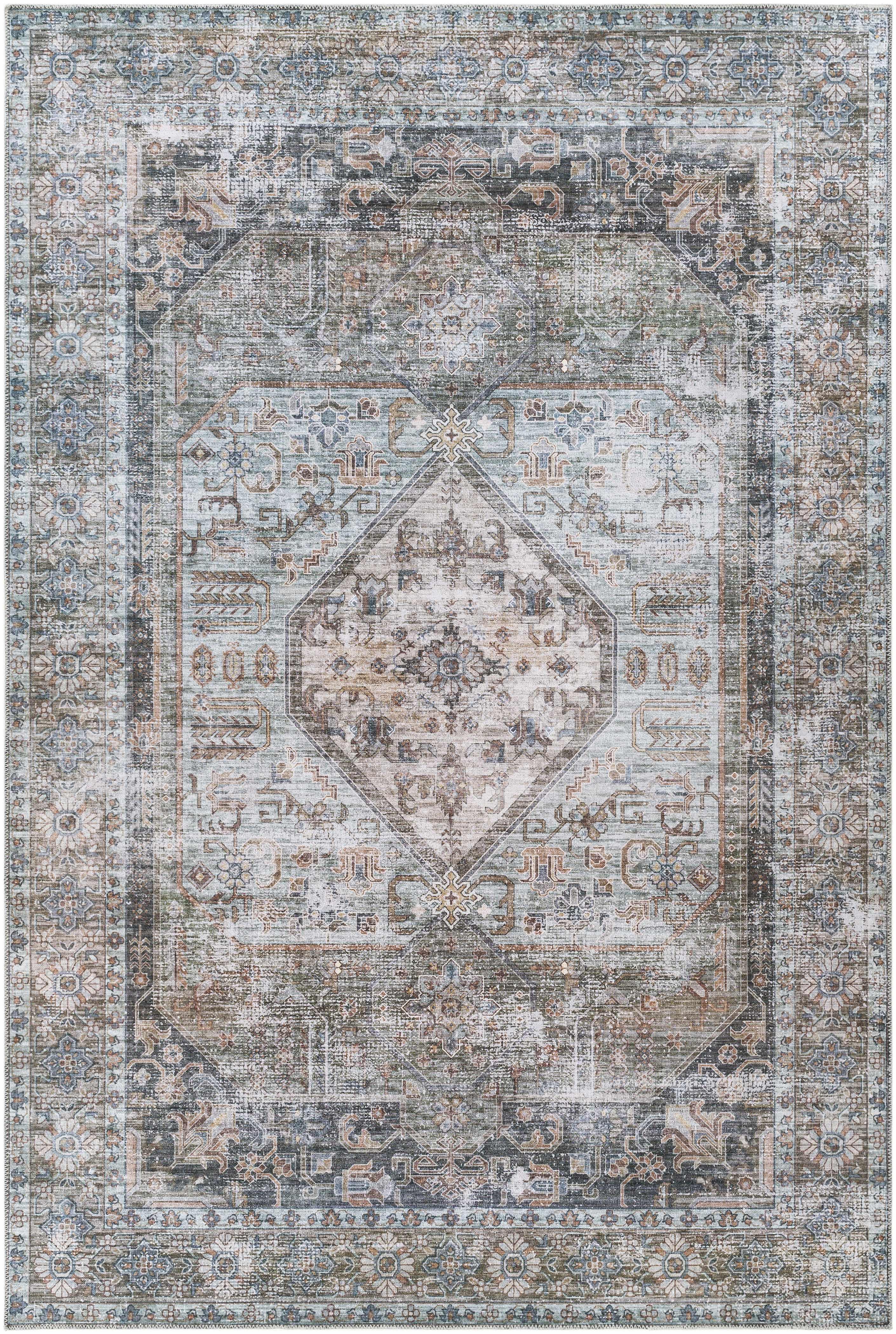 Enlow Washable Area Rug - Decor Addict, LLC
