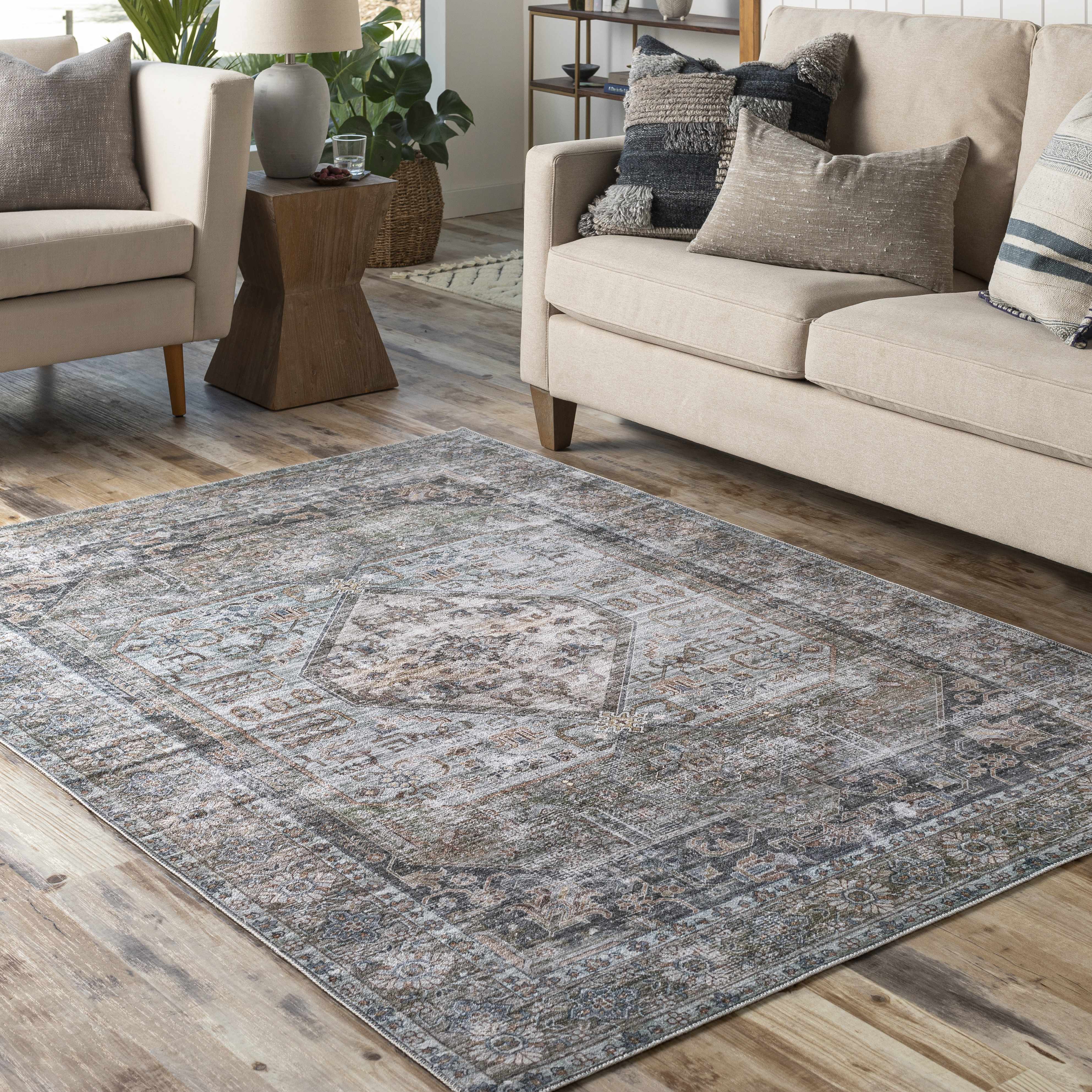 Enlow Washable Area Rug - Decor Addict, LLC