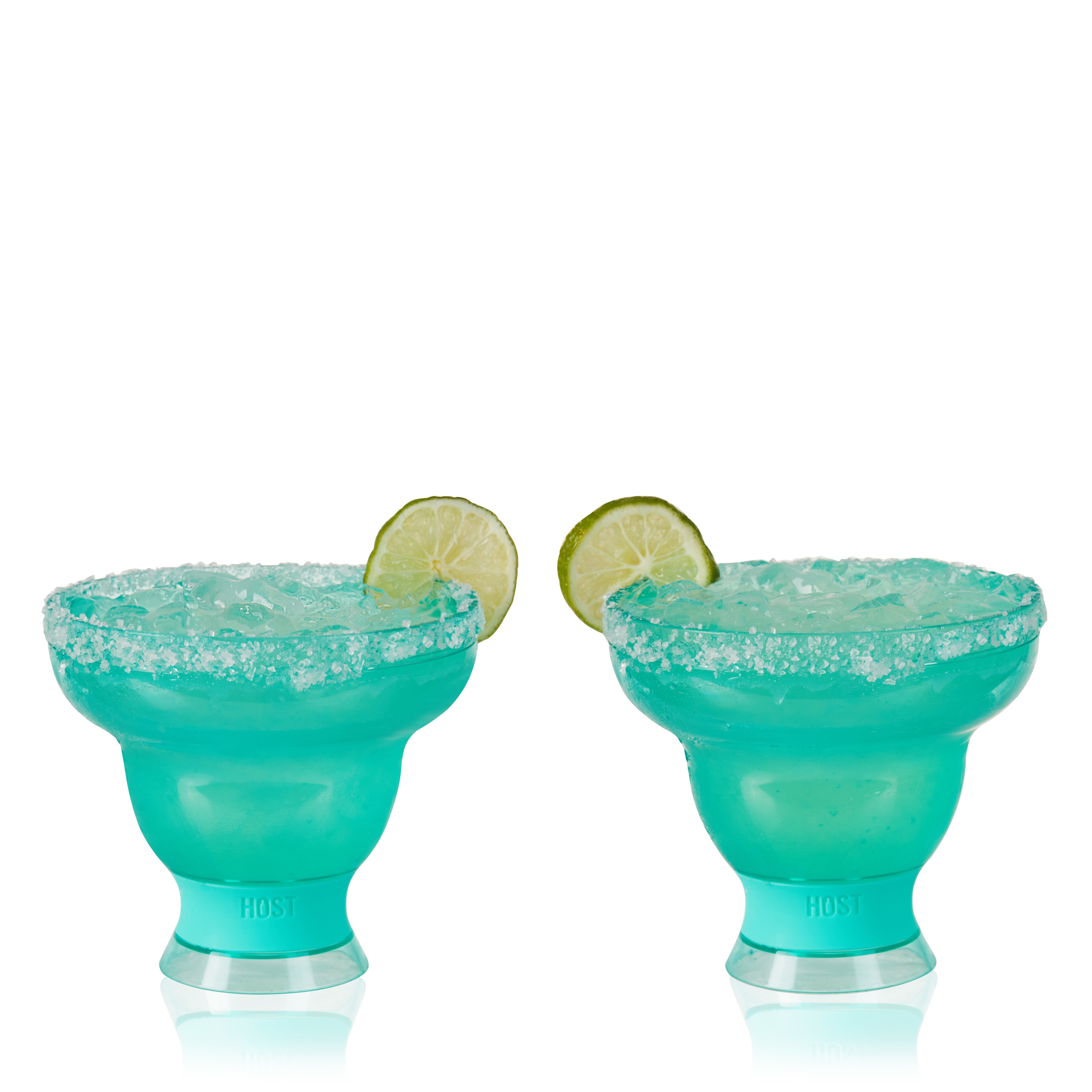 Margarita FREEZE™ in Aqua Blue, Set of 2 - Decor Addict, LLC