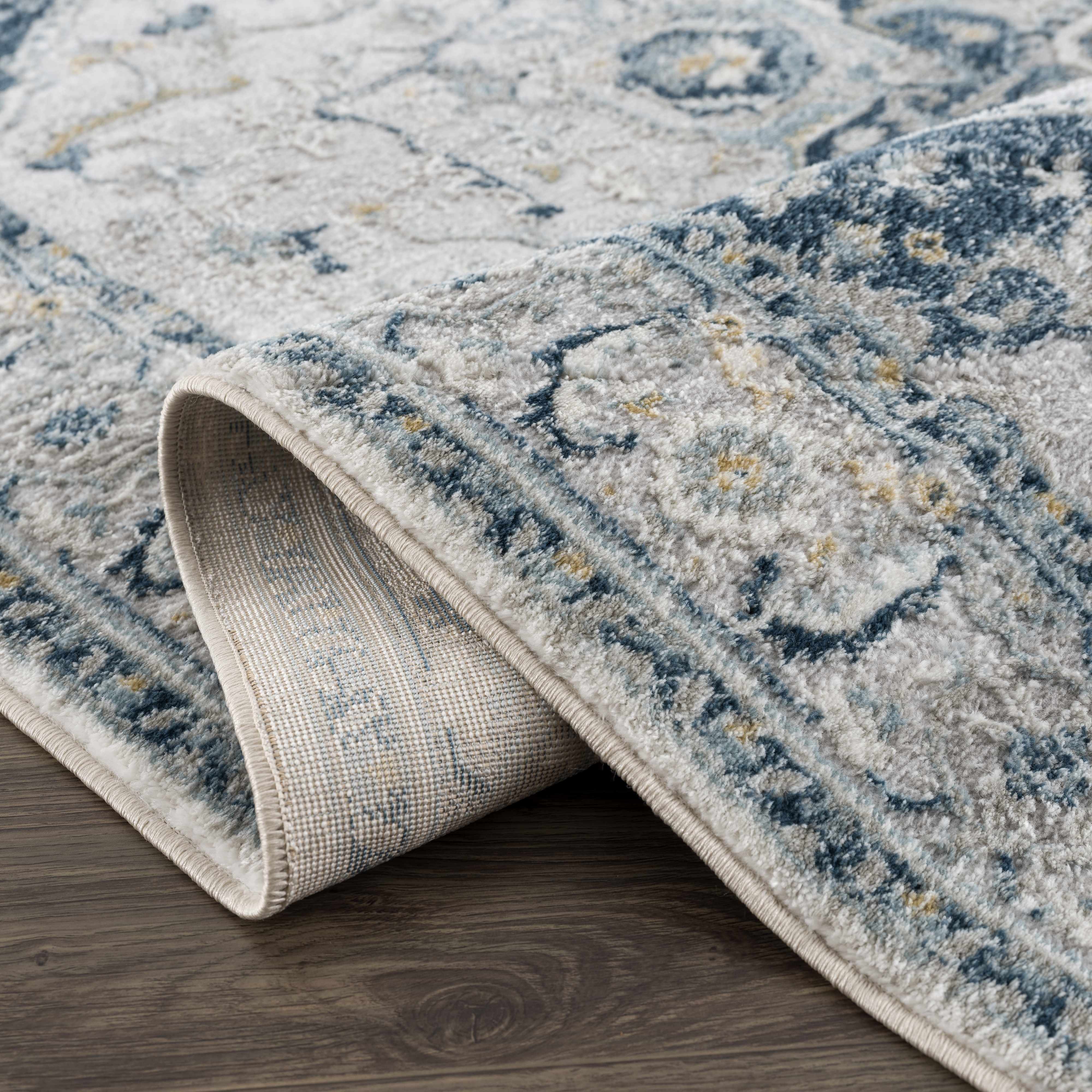 Liverpool Blue Area Rug - Decor Addict, LLC