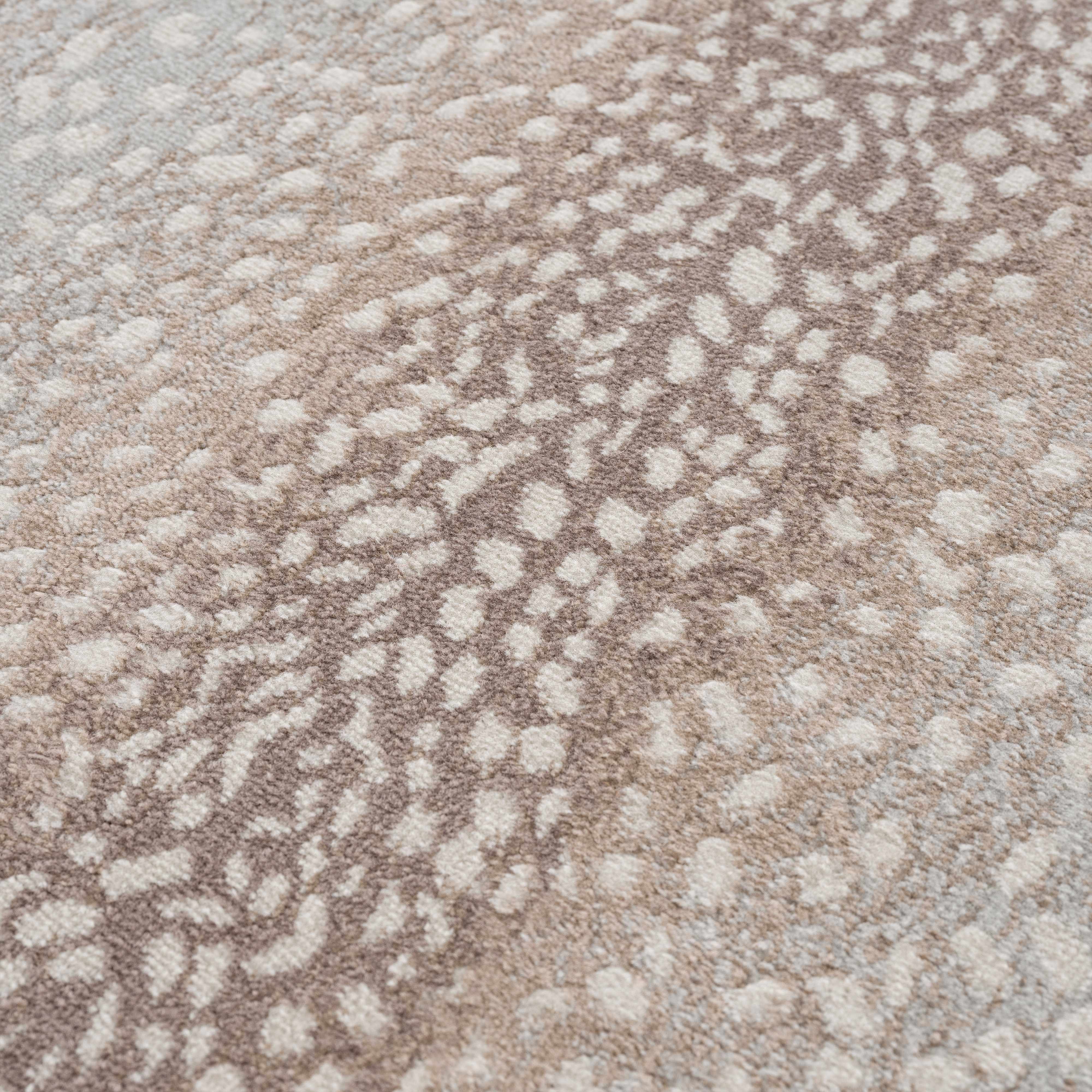 Pointblank Tan Leopard Print Rug - Decor Addict, LLC