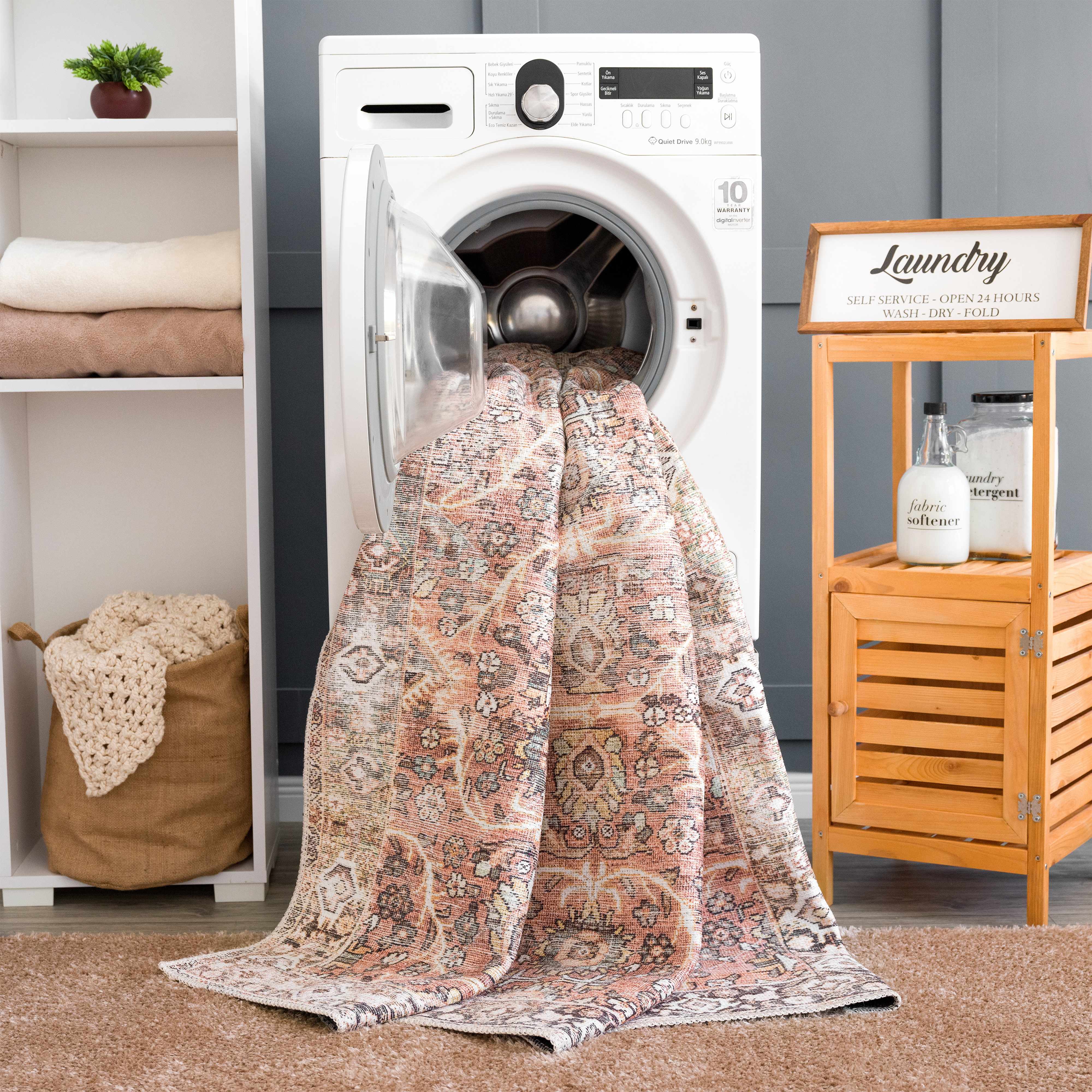 Bian Washable Area Rug - Decor Addict, LLC