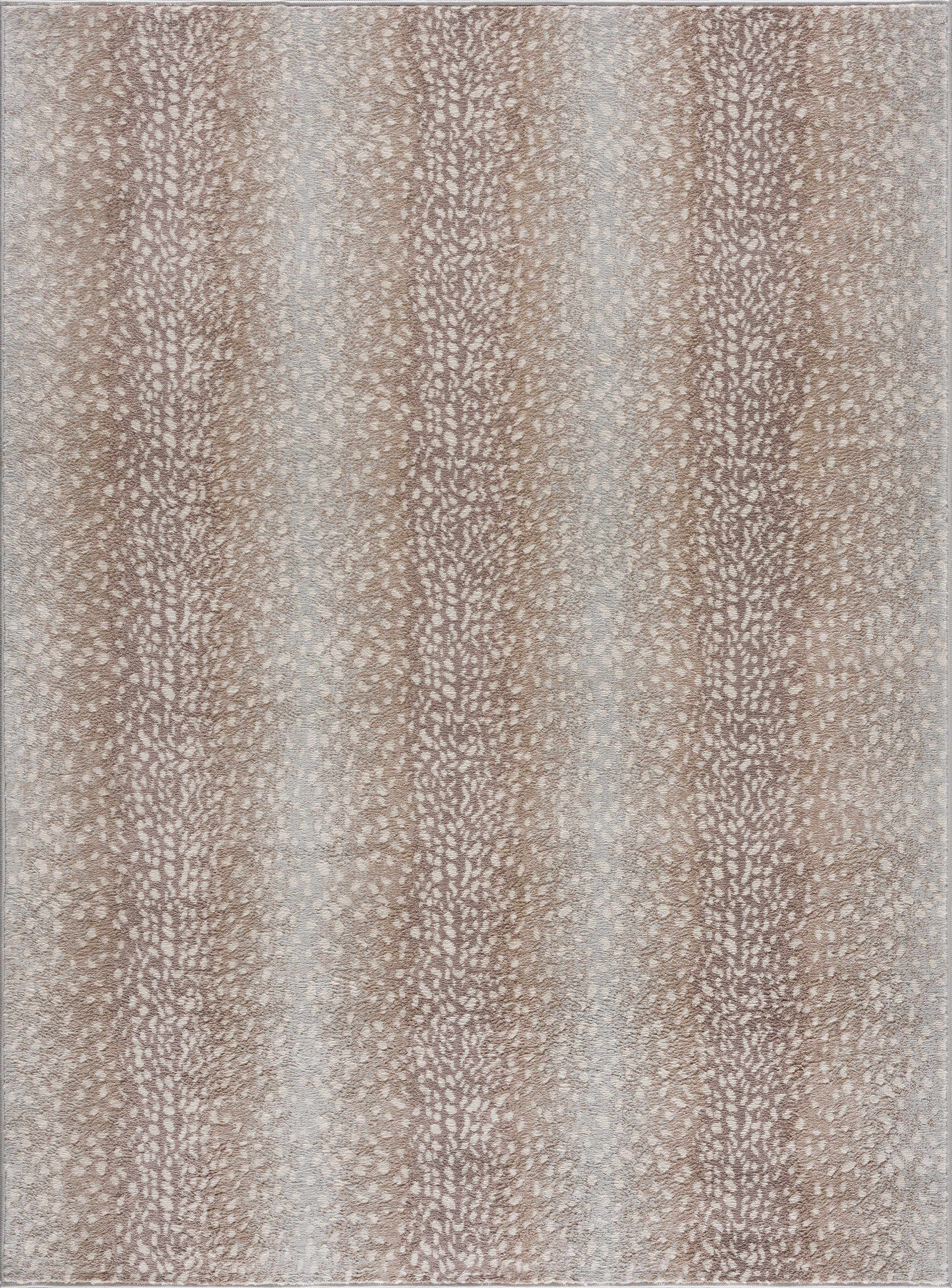 Pointblank Tan Leopard Print Rug - Decor Addict, LLC