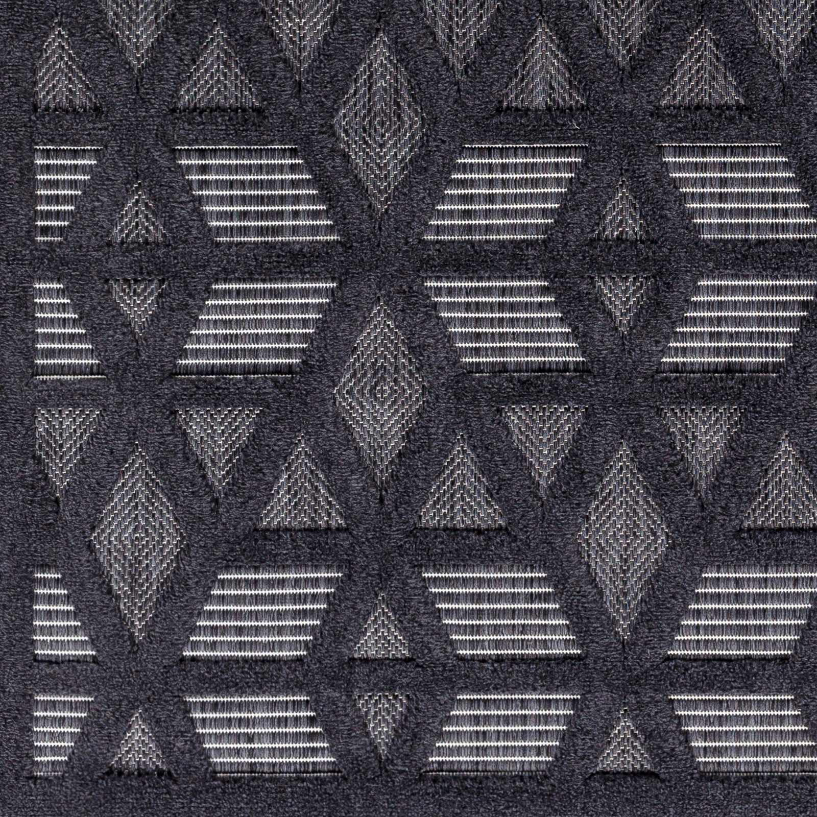 Nuri Black Outdoor Rug - Decor Addict, LLC