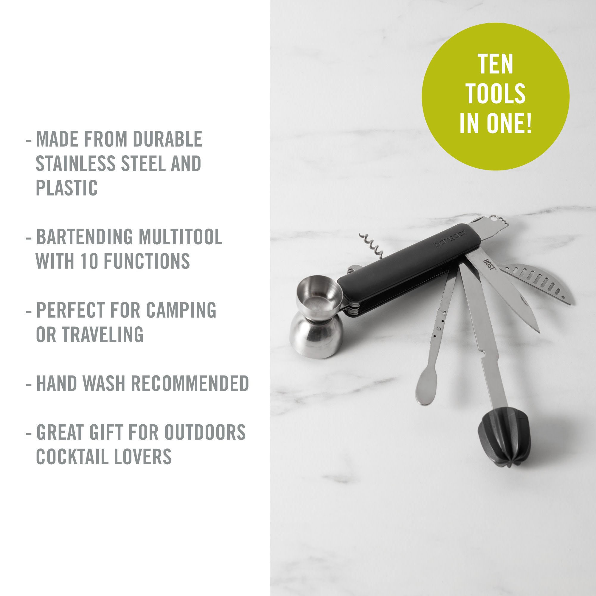 10-in-1 Bartending Tool - Decor Addict, LLC