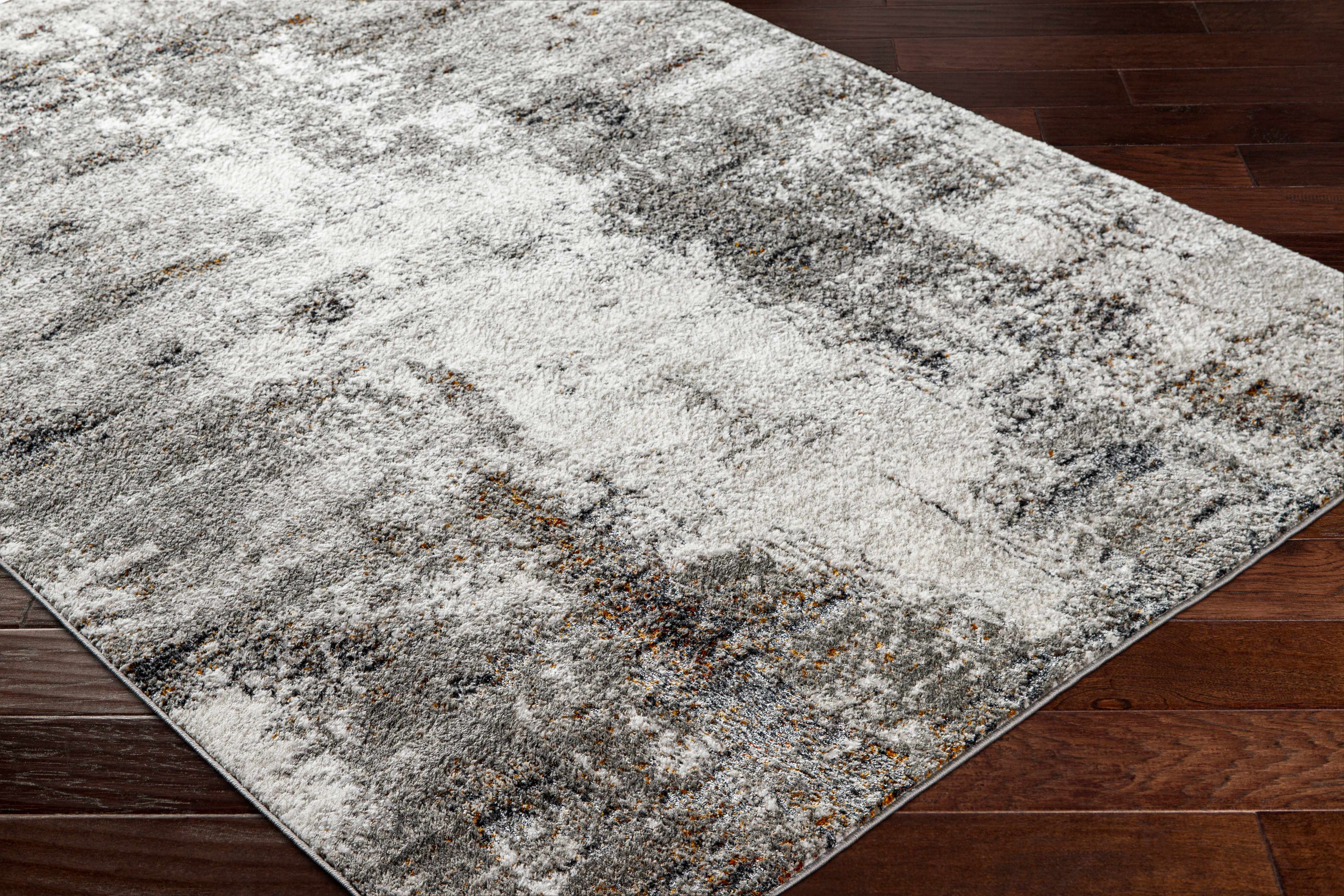 Duval Taupe Abstract Area Rug - Decor Addict, LLC