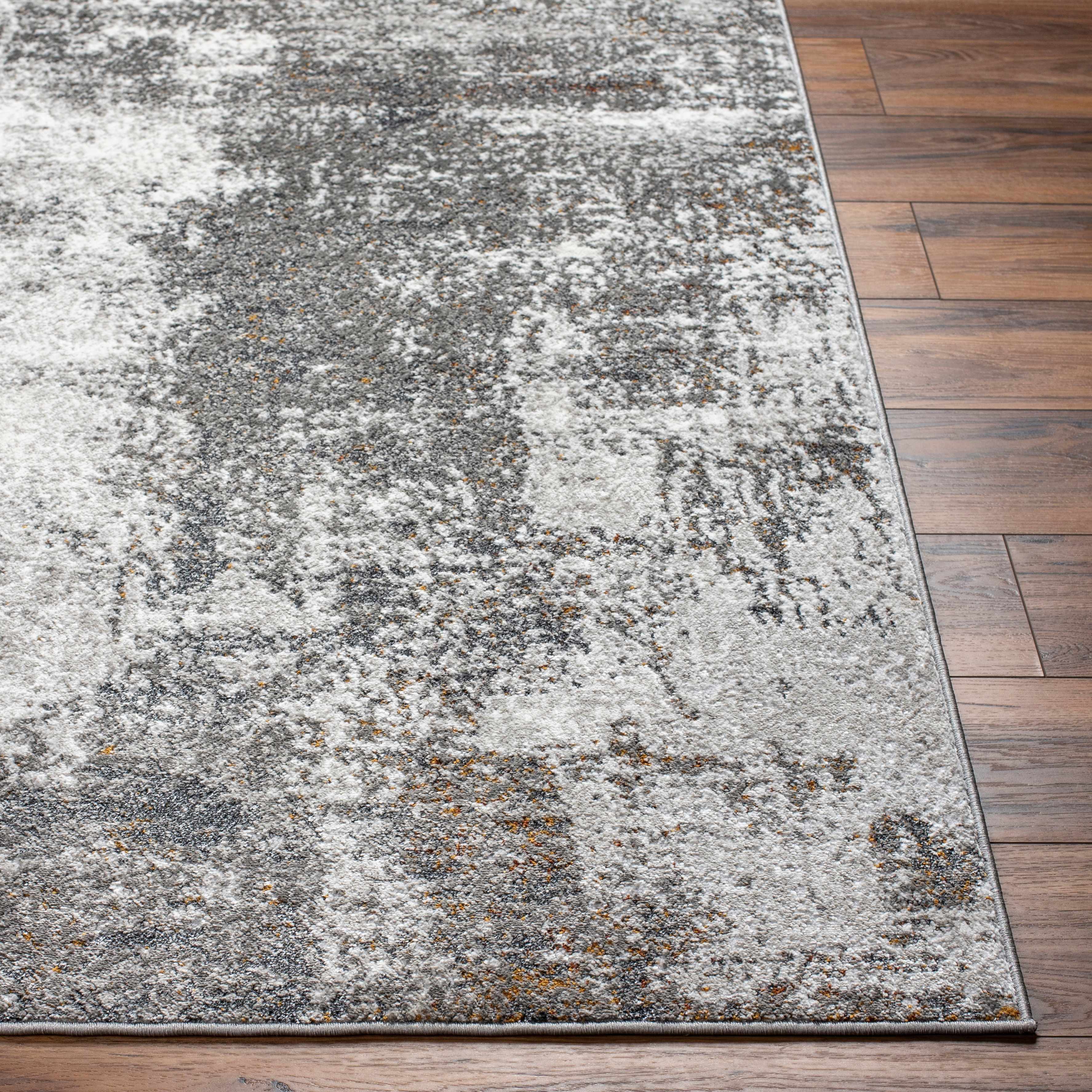 Duval Taupe Abstract Area Rug - Decor Addict, LLC