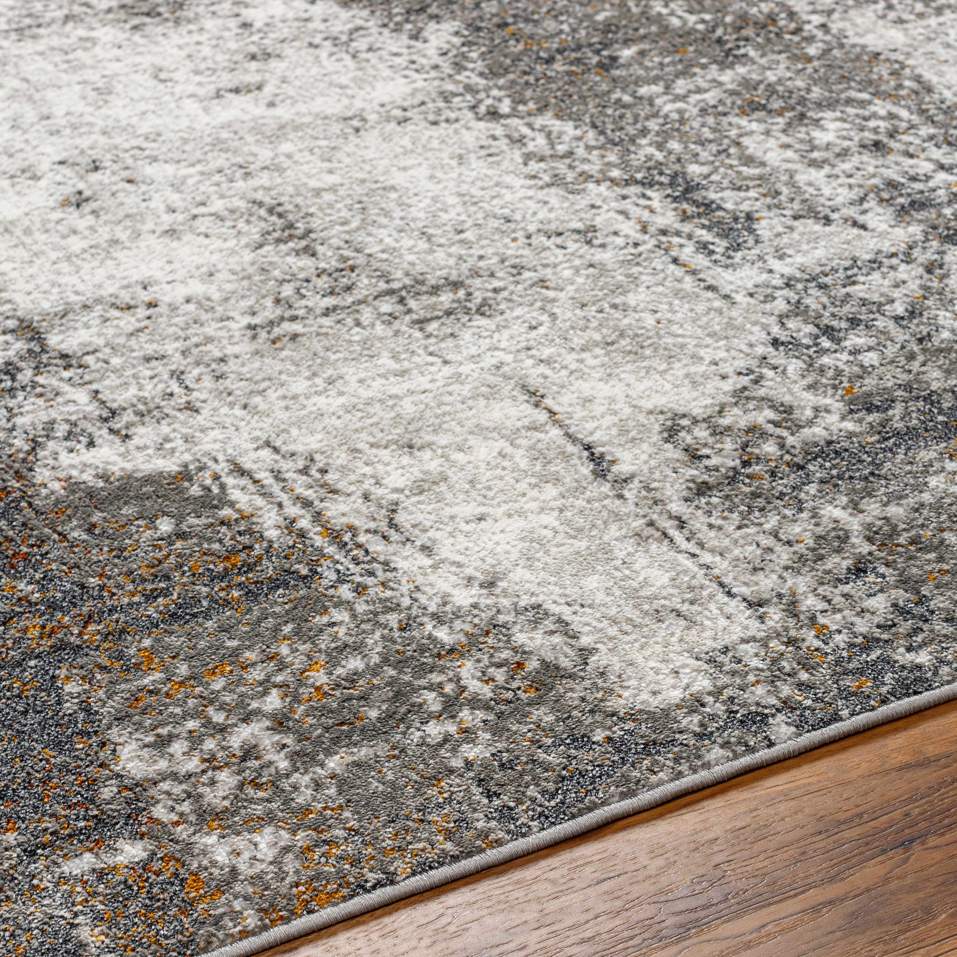 Duval Taupe Abstract Area Rug - Decor Addict, LLC