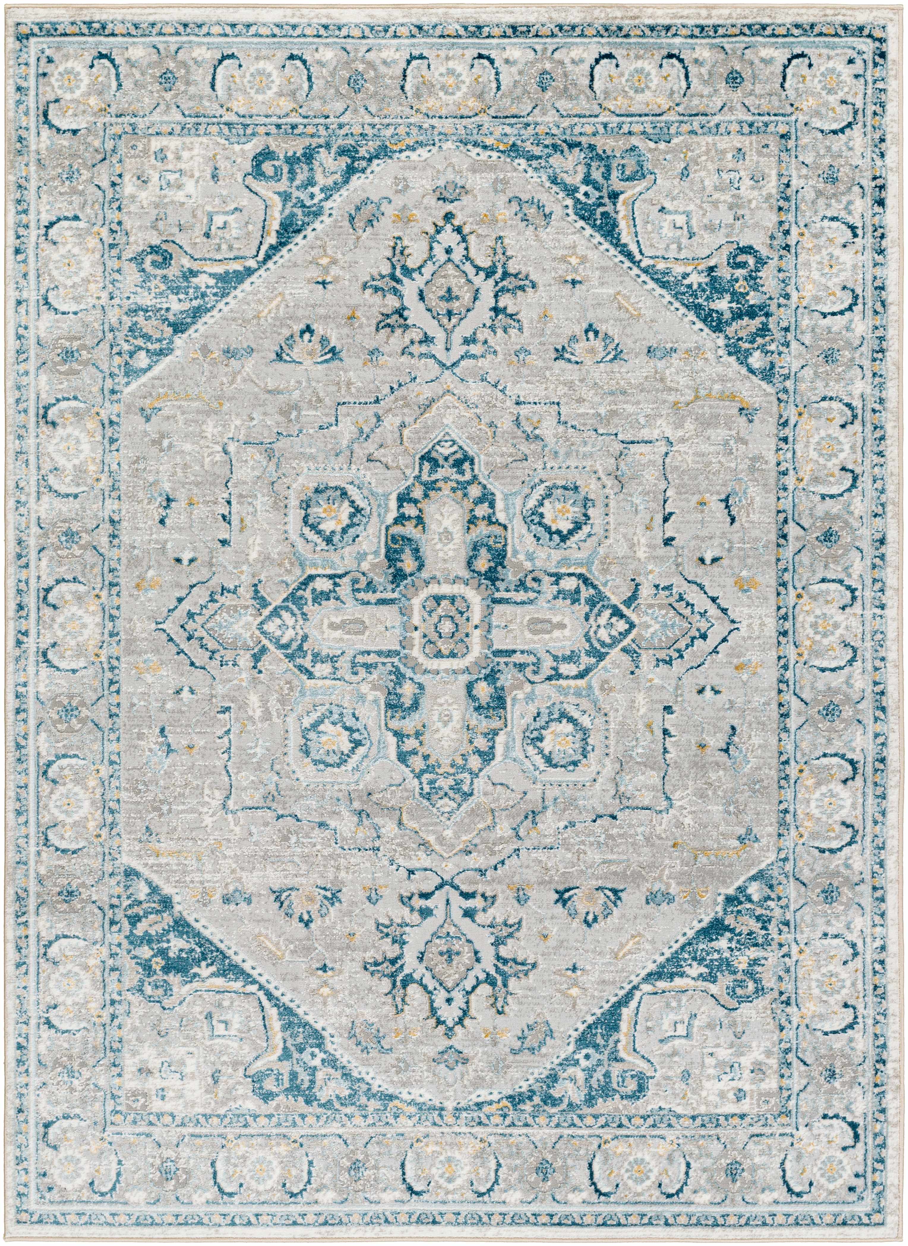 Liverpool Blue Area Rug - Decor Addict, LLC