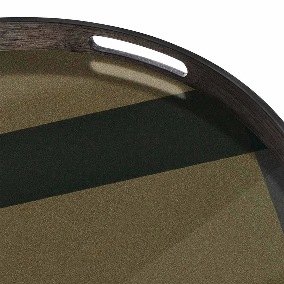 Ethnicraft Slate Angle Glass Tray