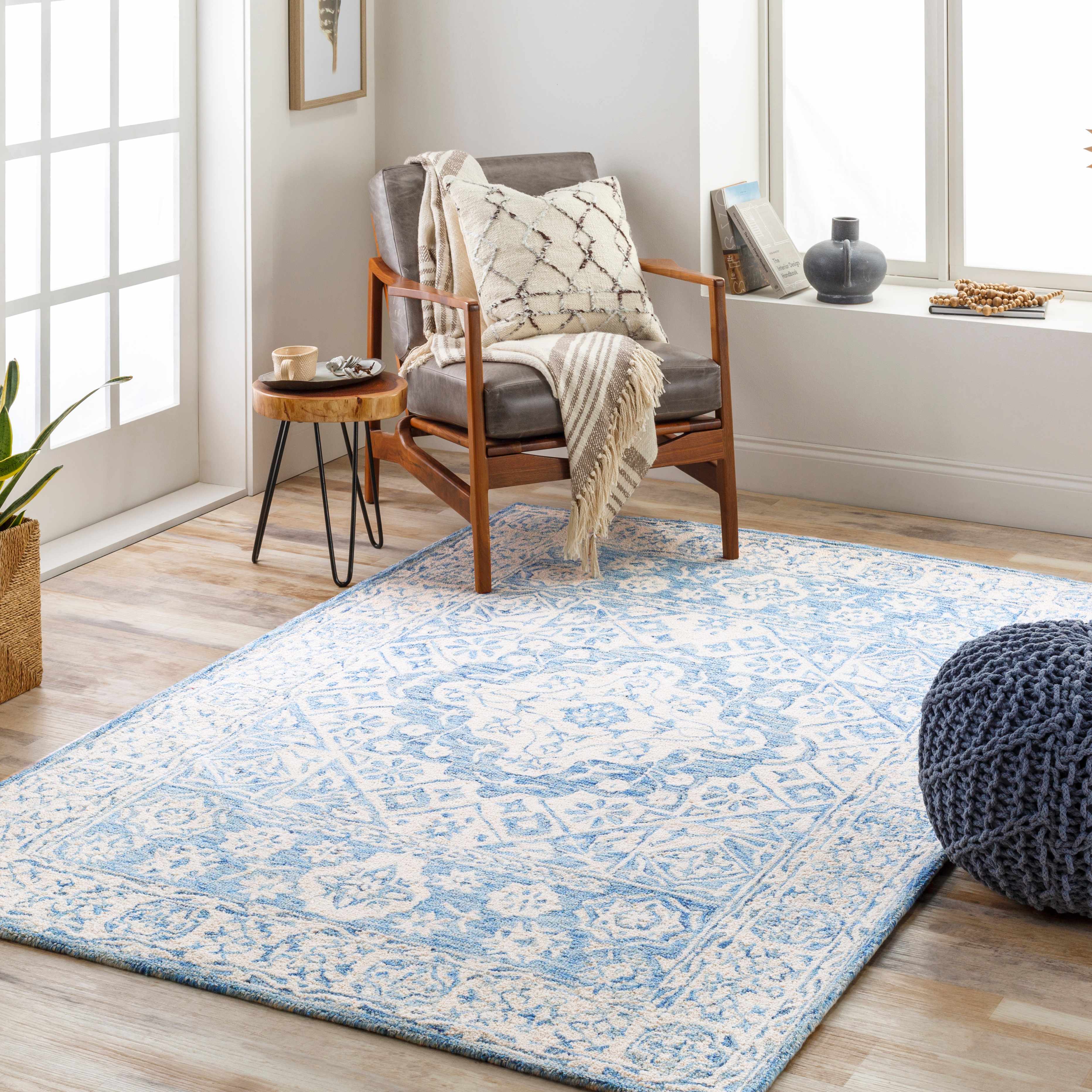 Devine Wool Area Rug - Decor Addict, LLC