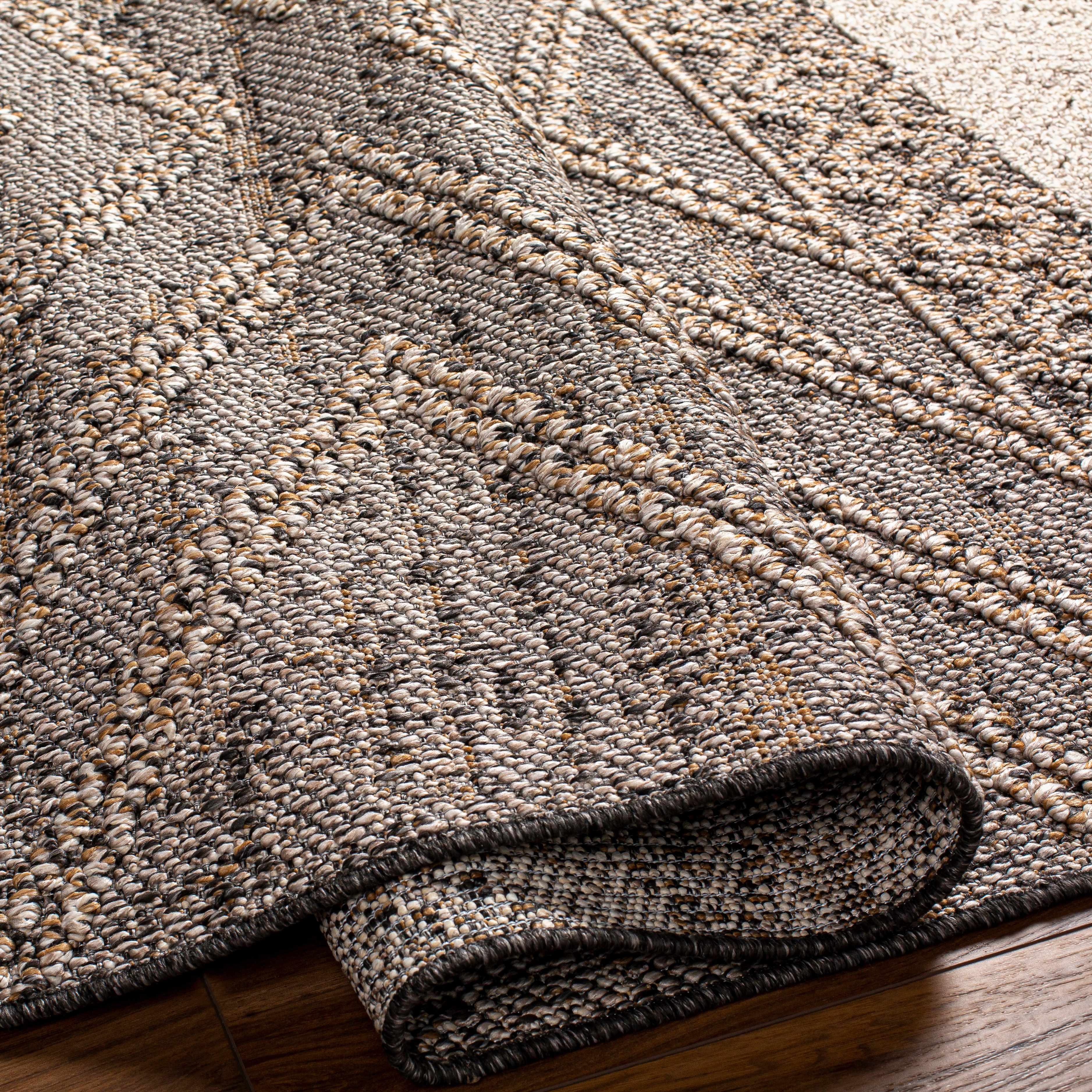 Beige Charcoal Areli Area Rug - Decor Addict, LLC