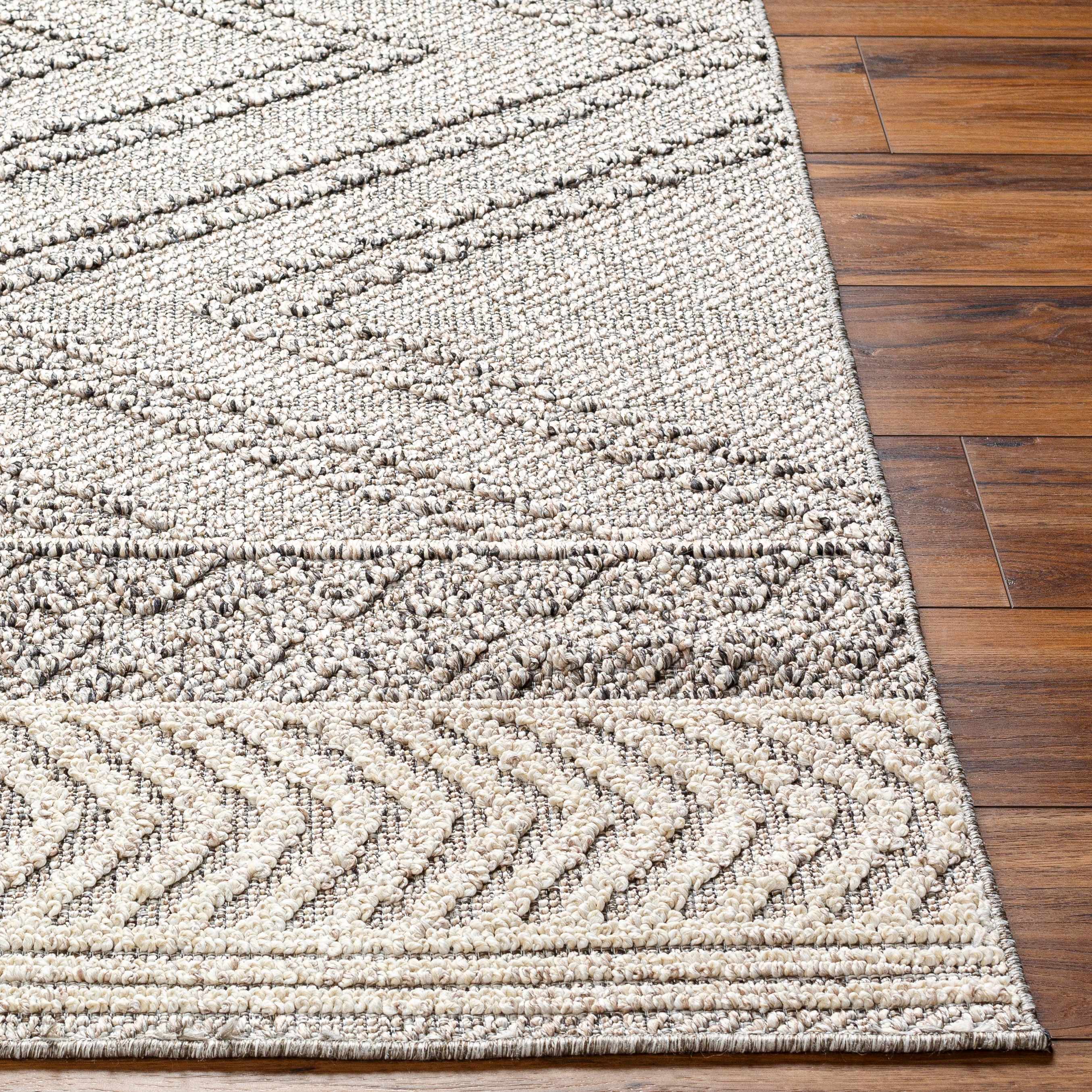 Beige Gray Areli Area Rug - Decor Addict, LLC