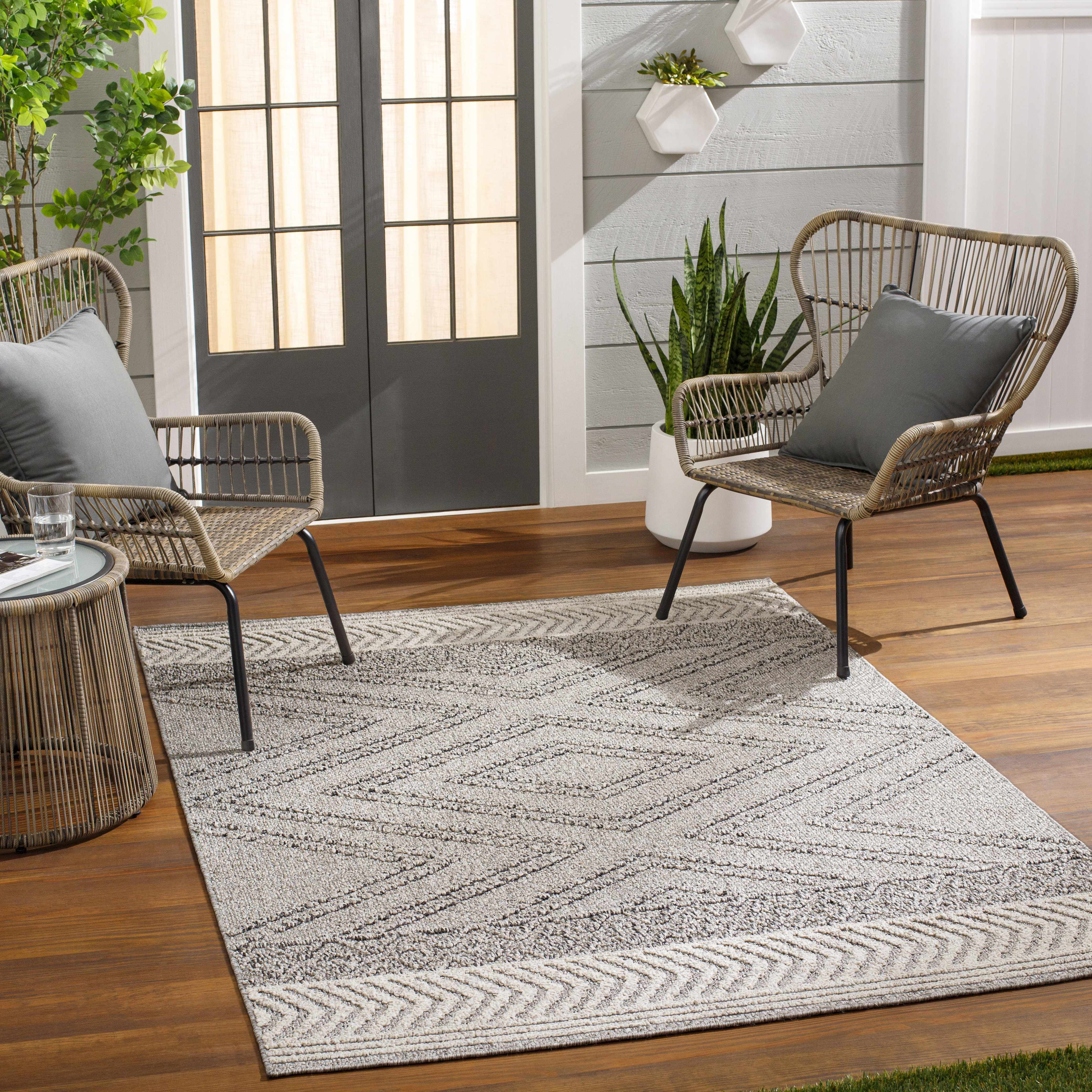 Beige Gray Areli Area Rug - Decor Addict, LLC