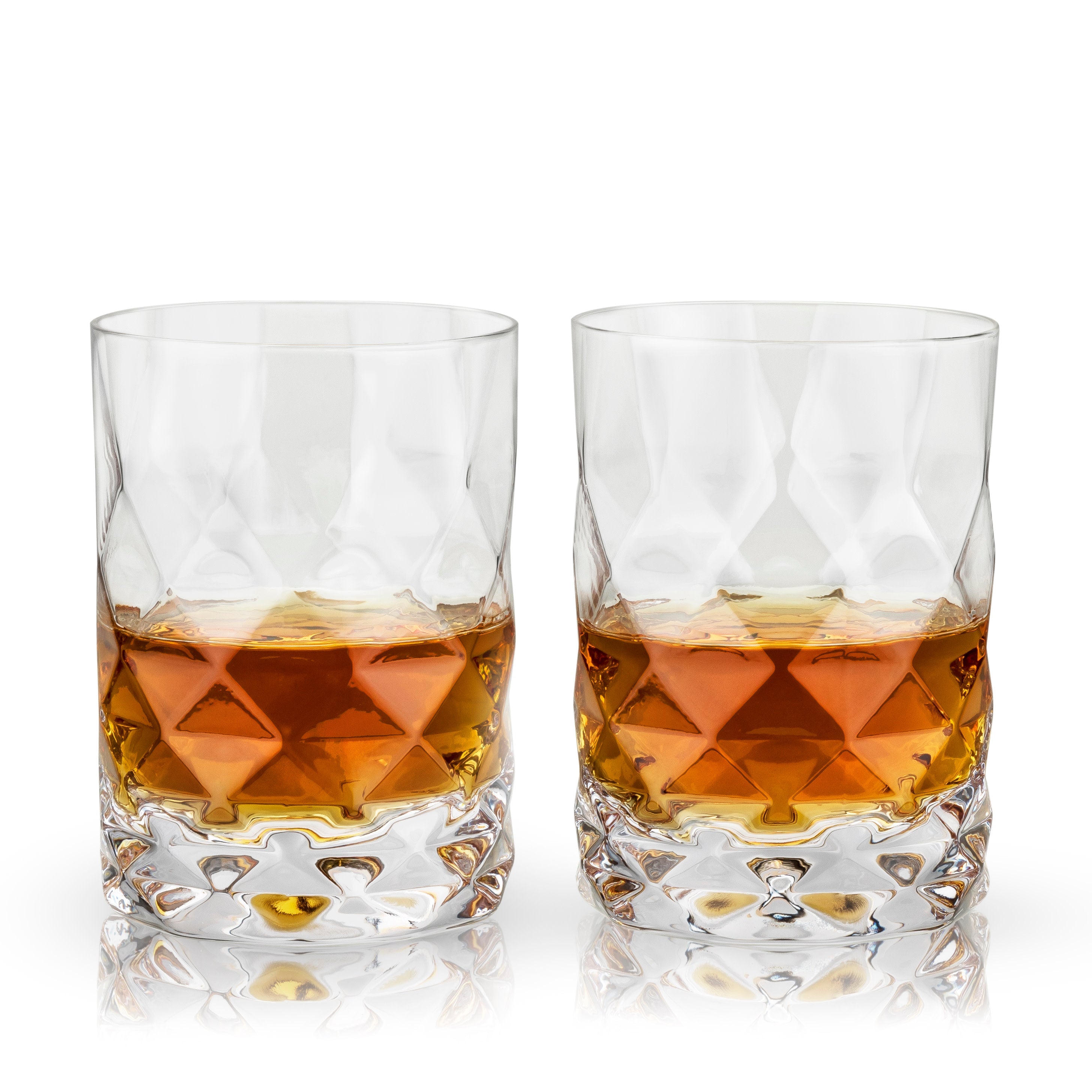 Gem Crystal Tumblers Set of 2 - Decor Addict, LLC