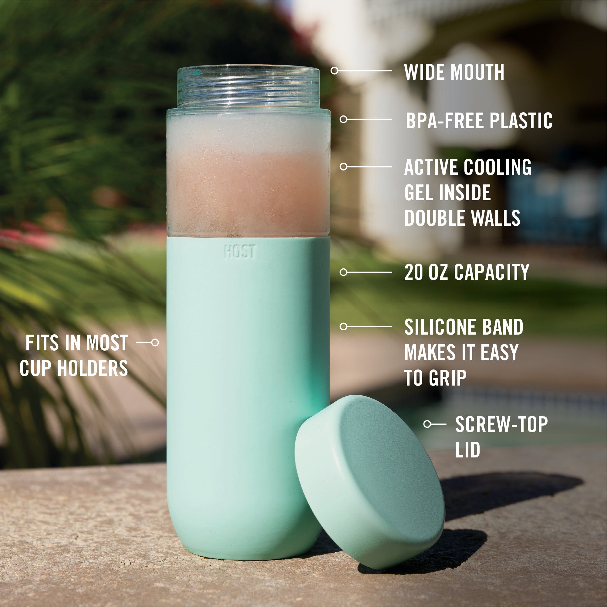 FREEZE™ Bottle in Mint - Decor Addict, LLC