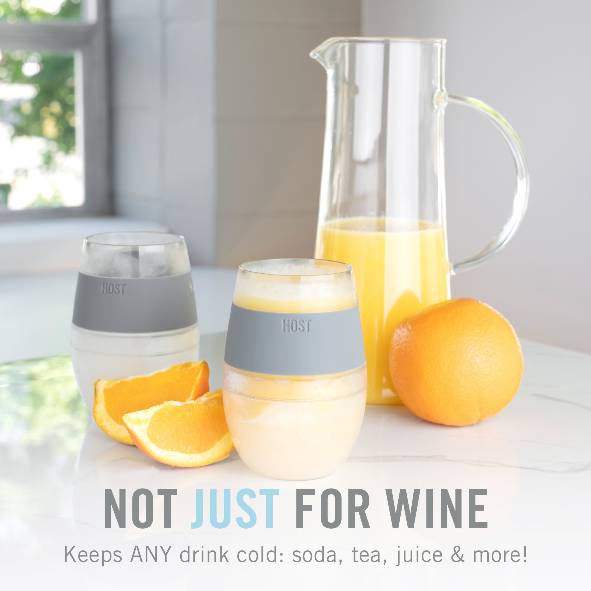 Wine FREEZE™ in Smoke Gray - Decor Addict, LLC