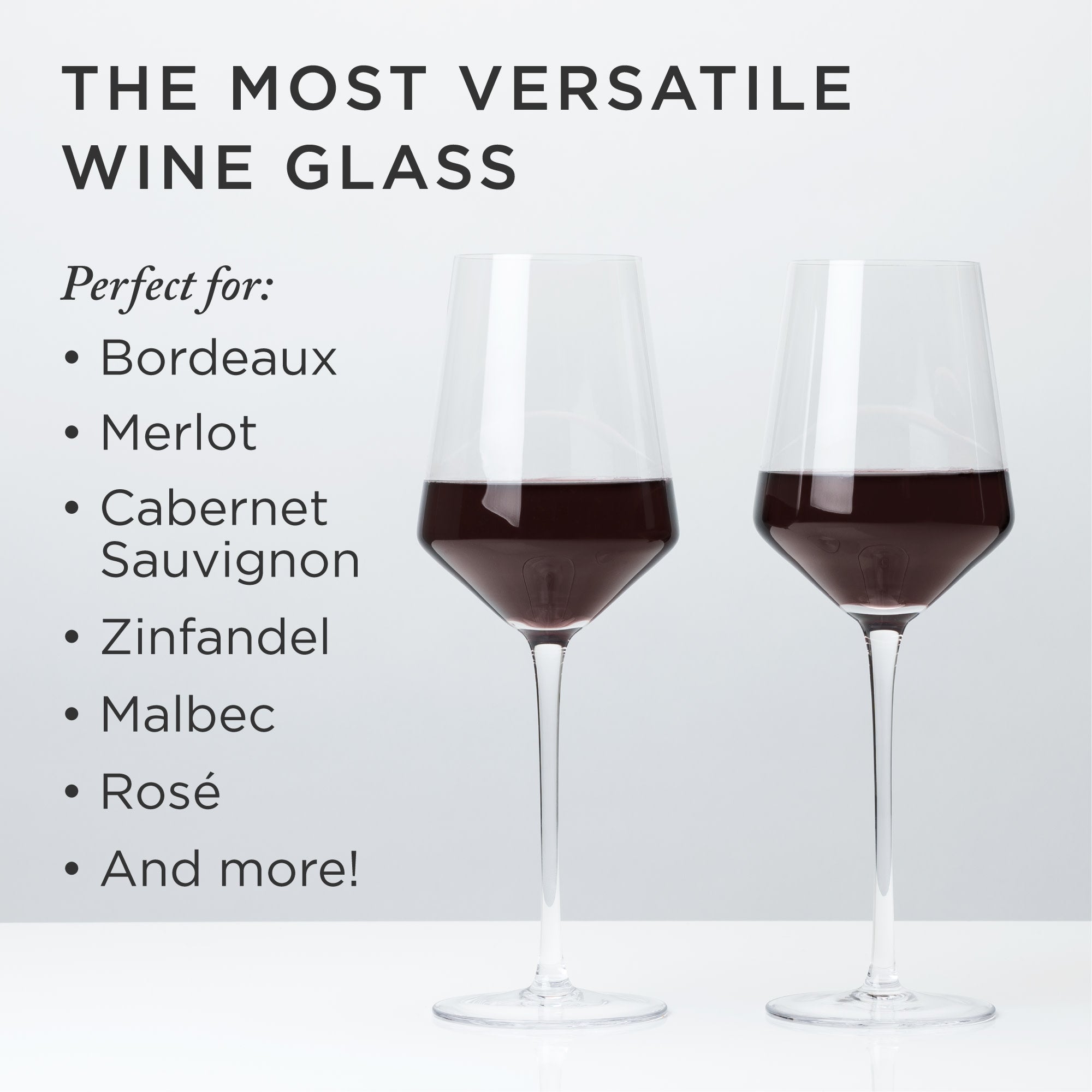 Raye Angled Crystal Bordeaux Decanter & Wine Glass Set - Decor Addict, LLC