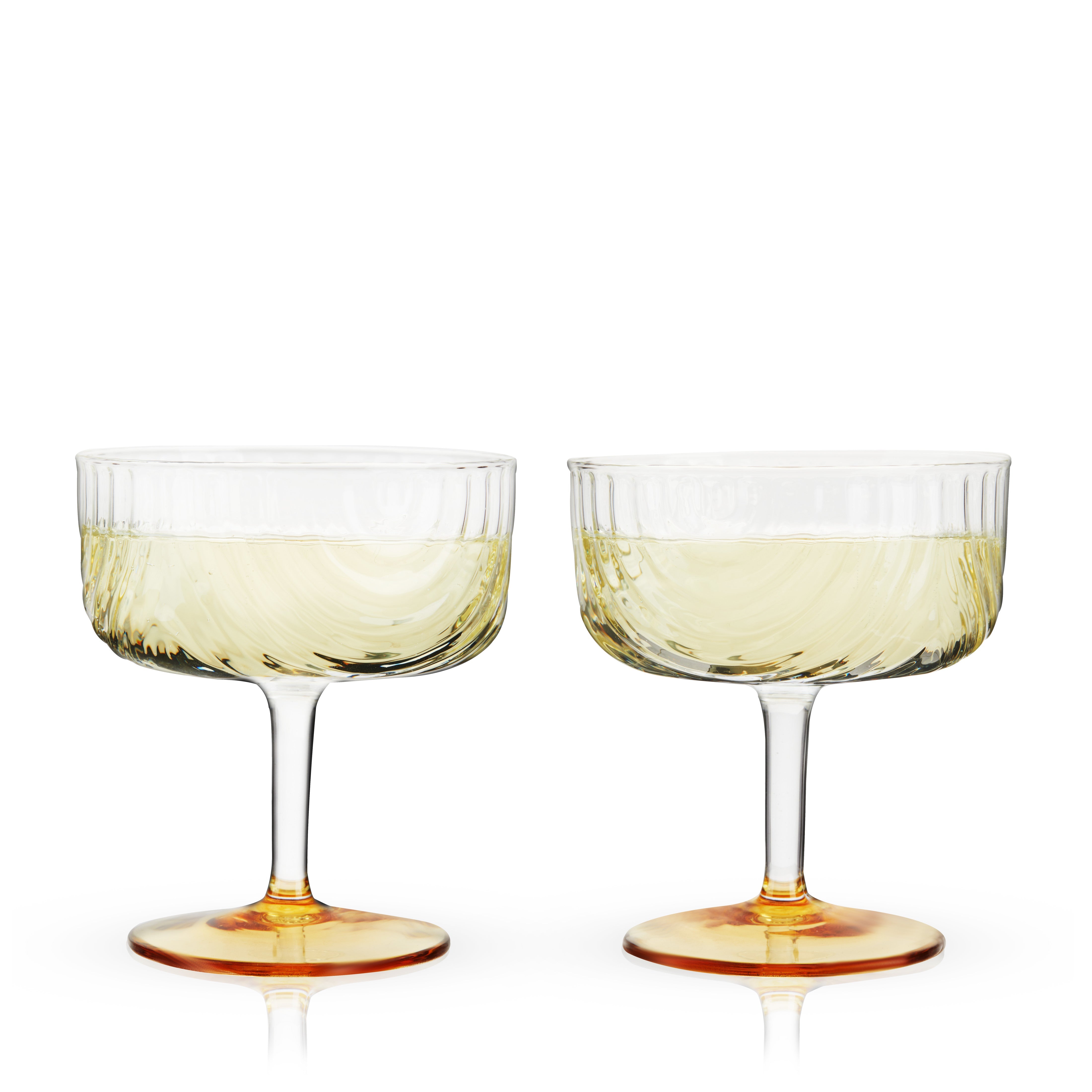 Gatsby Coupe Glasses Set of 2 - Decor Addict, LLC