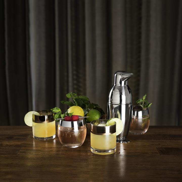 Irving Stainless Steel Penguin Cocktail Shaker - Decor Addict, LLC