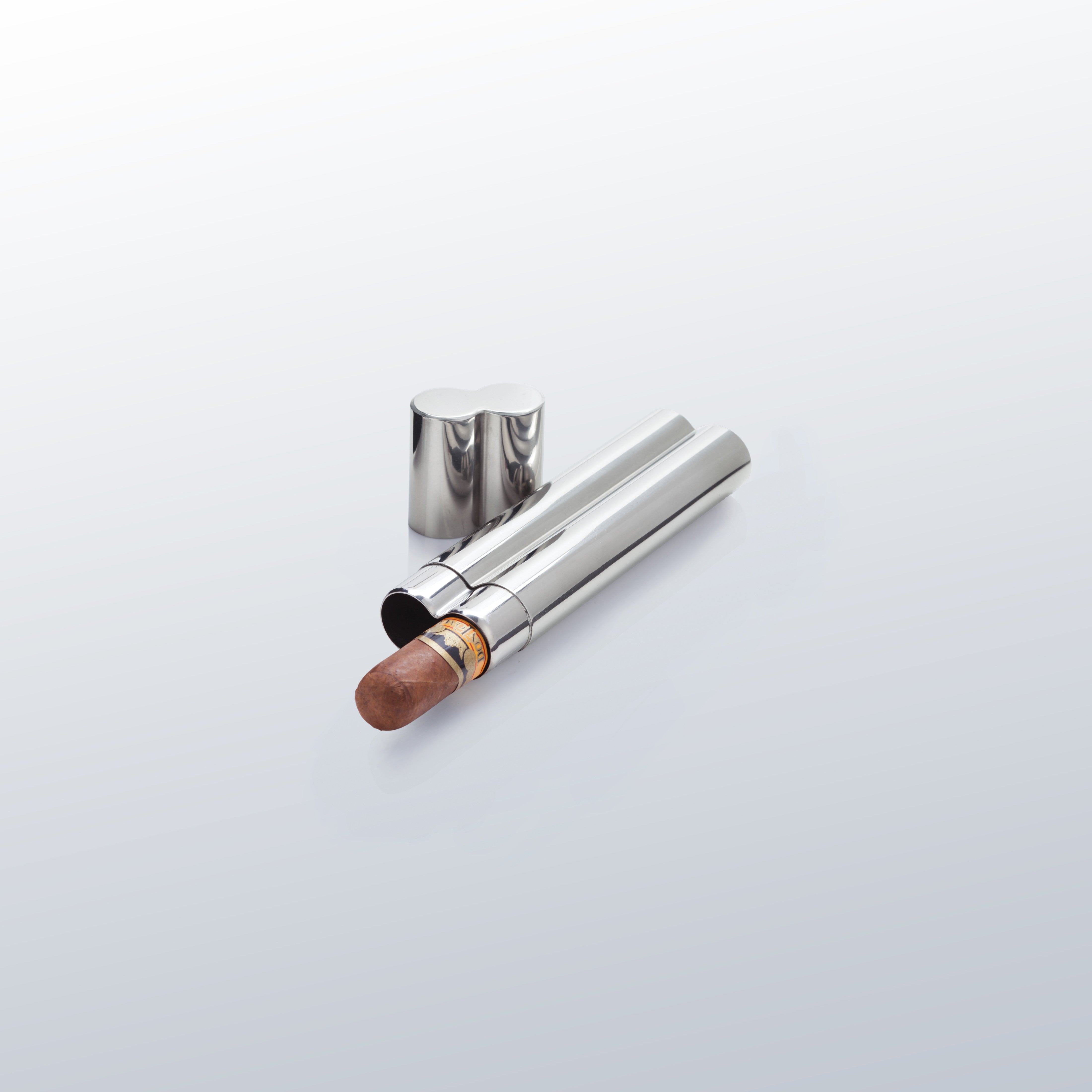 Stainless Steel Cigar Holder - Decor Addict, LLC