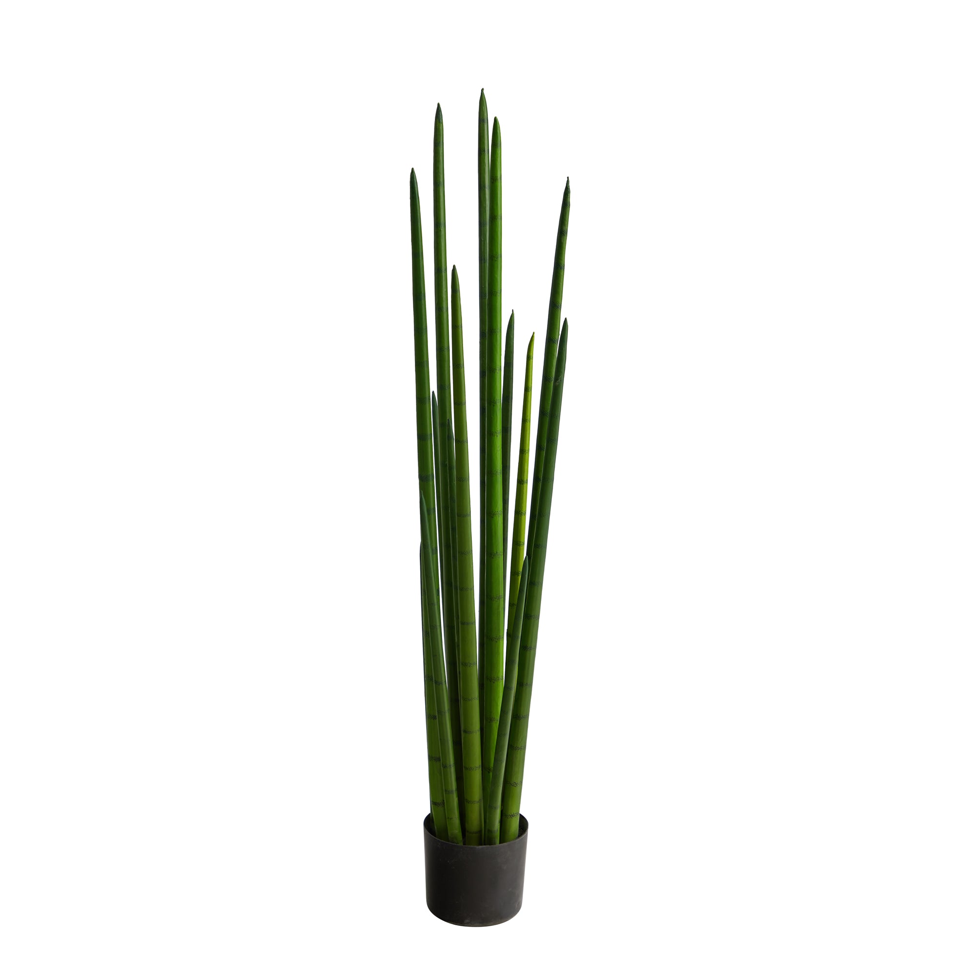 planta artificial sansevieria Planta artificial de serpiente Sansevieria de 4 pies