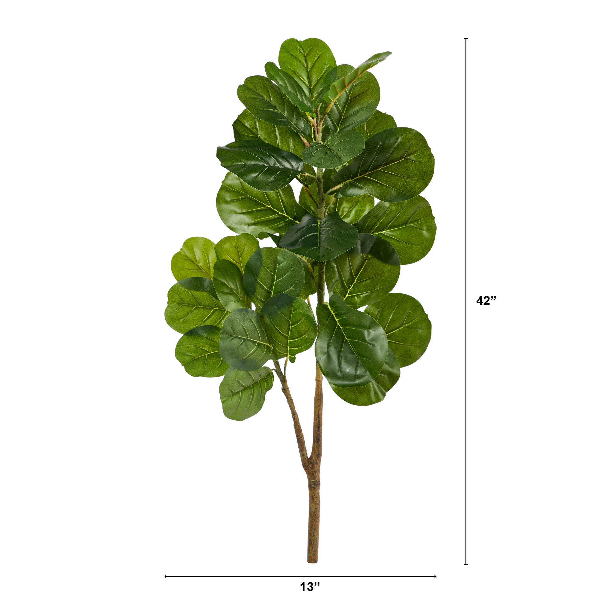 3.5’ Fiddle Leaf Fig Artificial Tree - Decor Addict, LLC