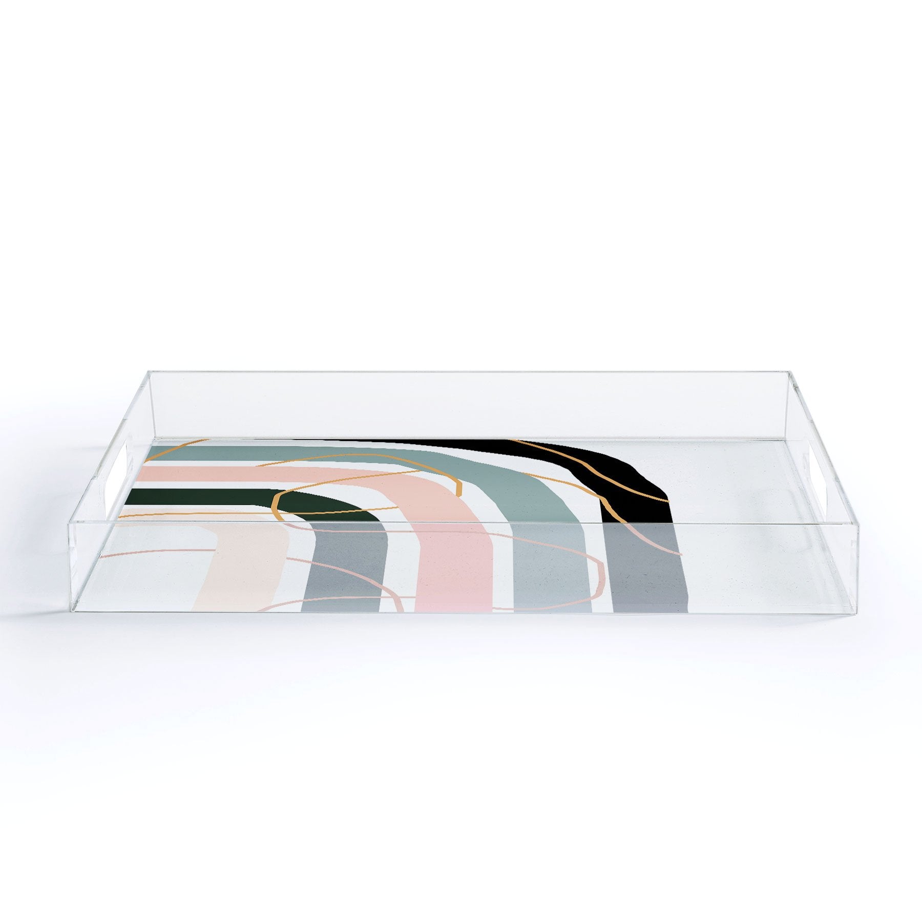 Aleeya Jones Unsettled Rainbow Acrylic Storage - Decor Addict, LLC